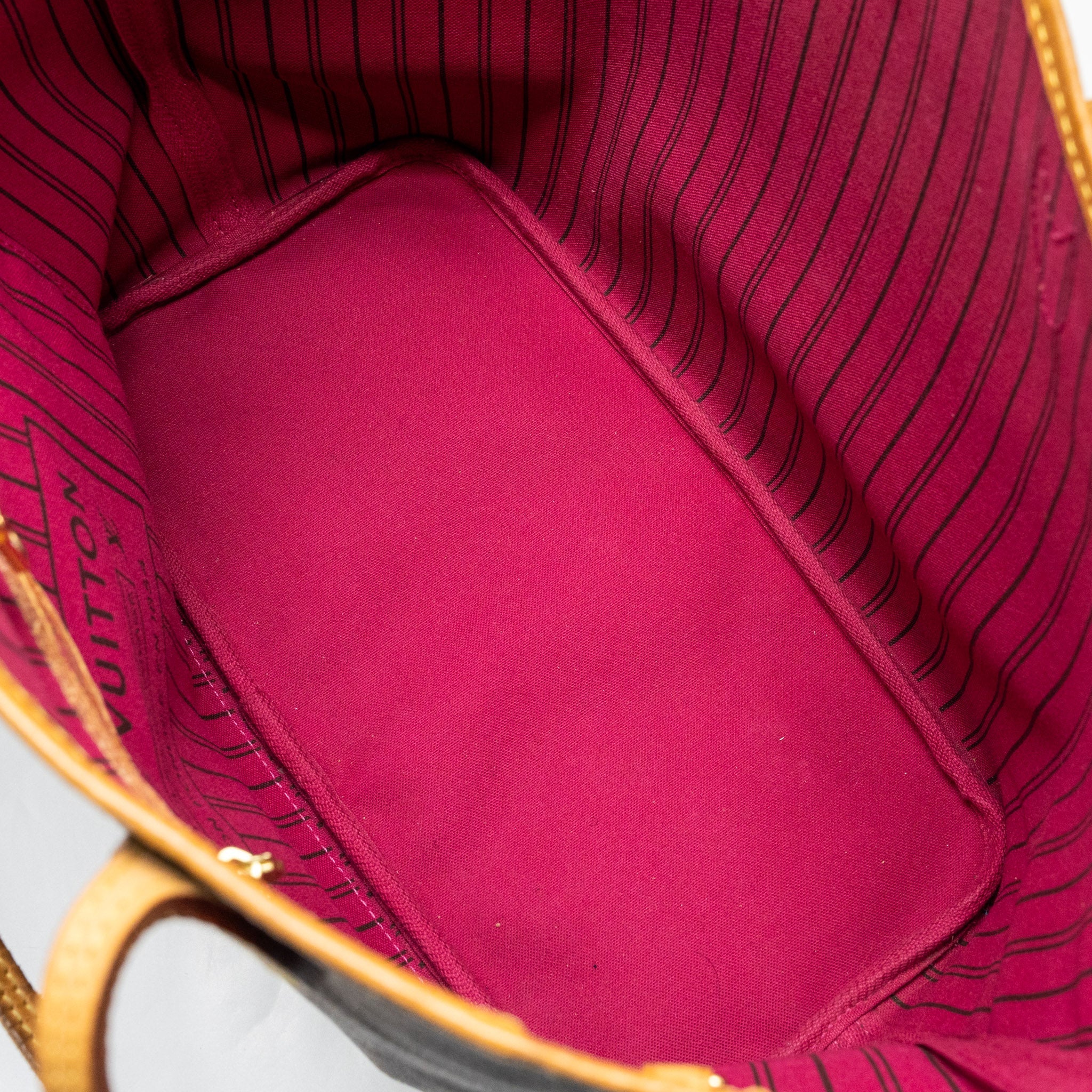 LOUIS VUITTON NEVERFULL MM MONOGRAM CANVAS GHW