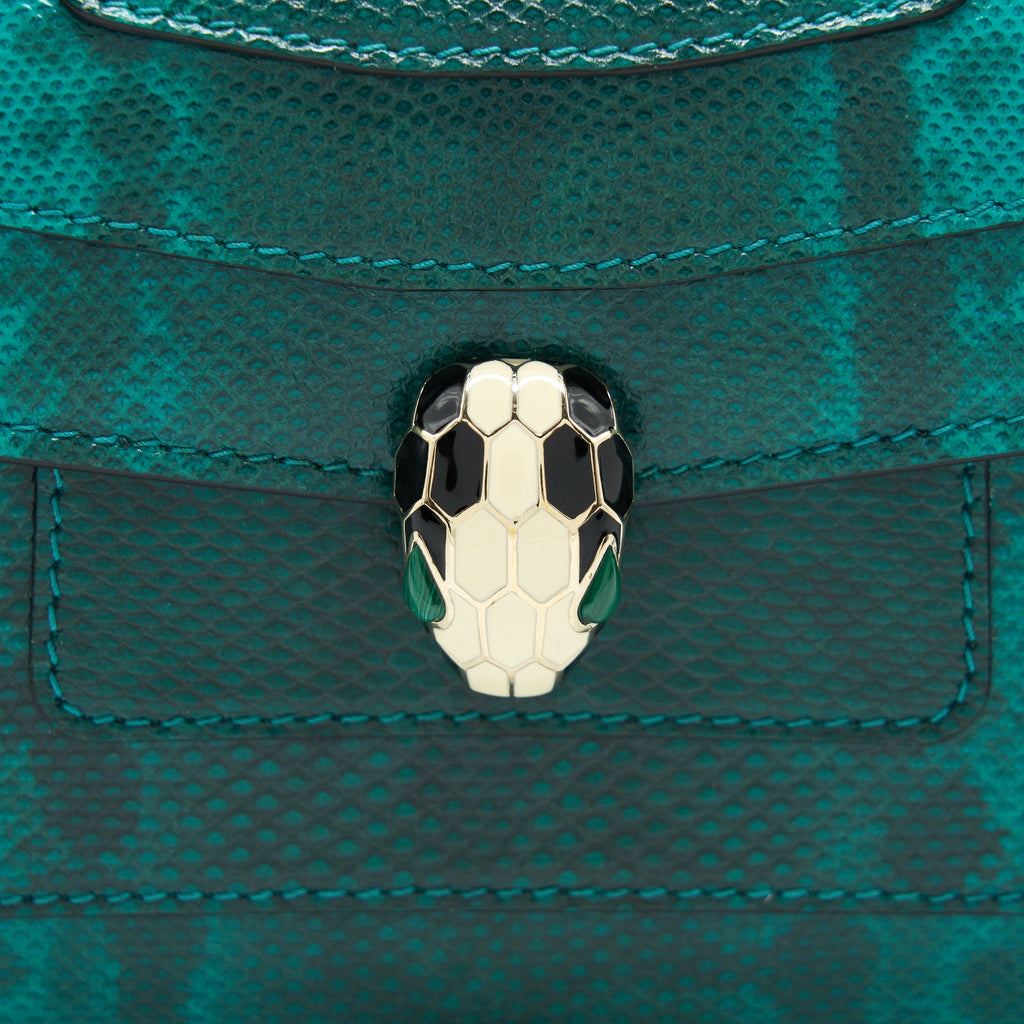 BVALGARI SERPENTI FOREVER CROSSBODY MINI BAG KARUNG GREEN