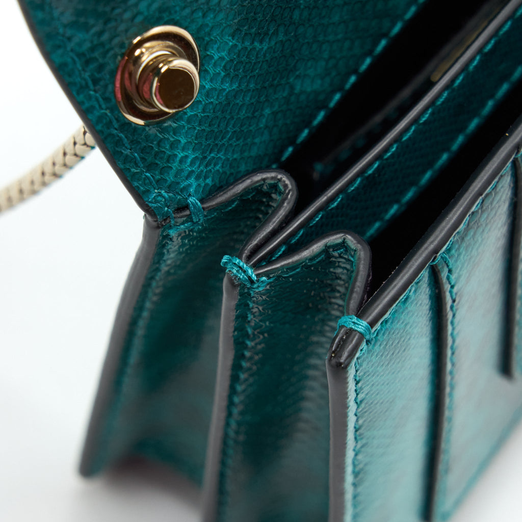 BVALGARI SERPENTI FOREVER CROSSBODY MINI BAG KARUNG GREEN