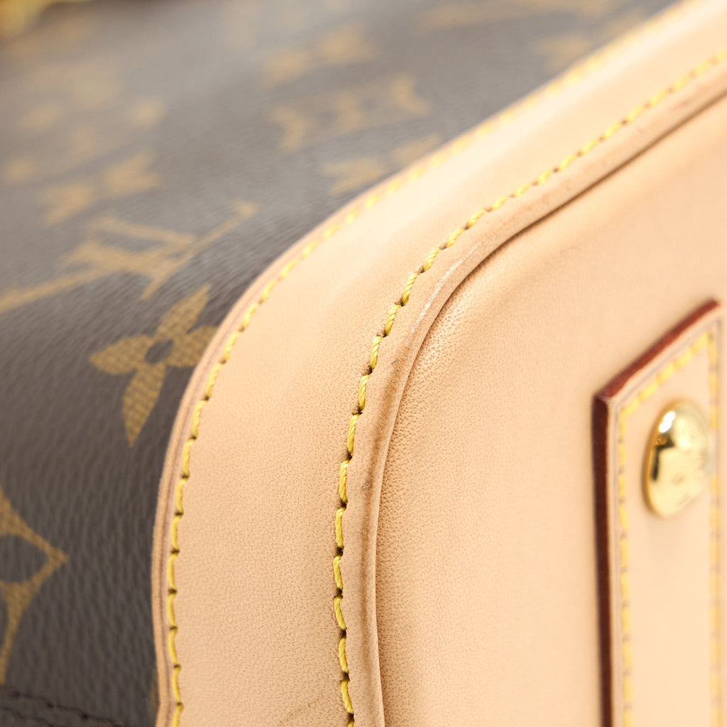 LOUIS VUITTON ALMA BB MONOGRAM CANVAS GHW