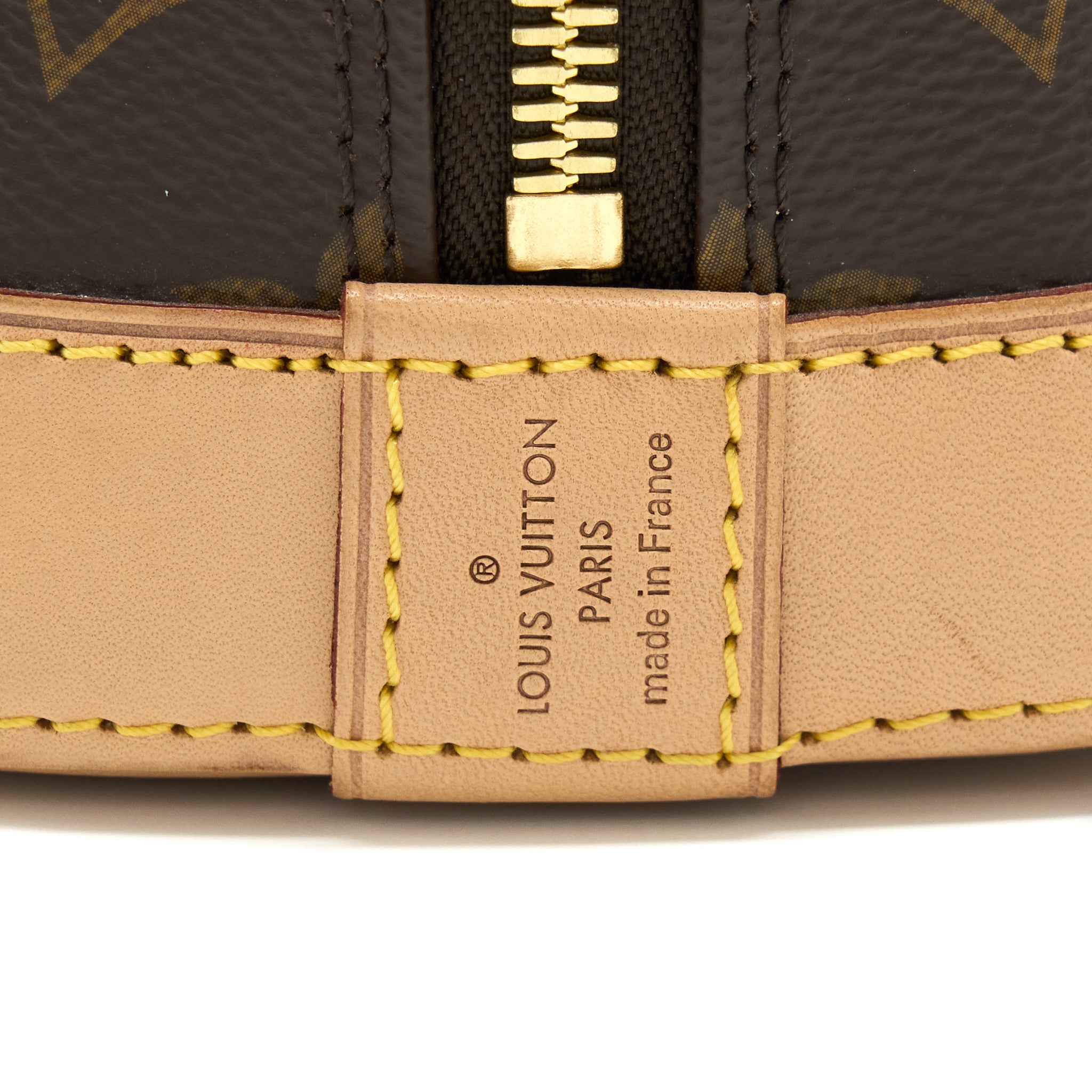 LOUIS VUITTON ALMA BB MONOGRAM CANVAS GHW