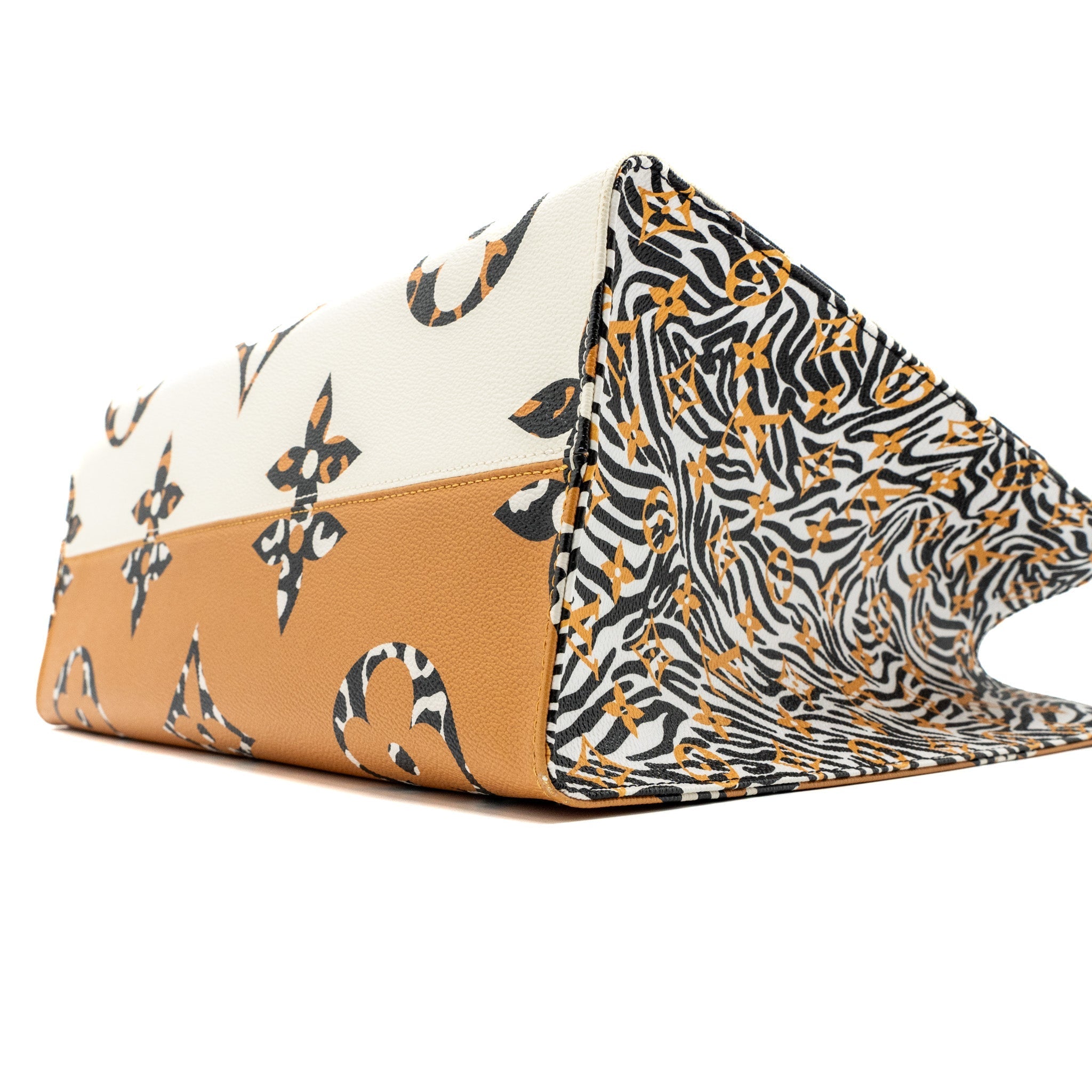 LOUIS VUITTON ONTHEGO GM LIMITED JUNGLE MONOGRAM MULTICOLOR GHW