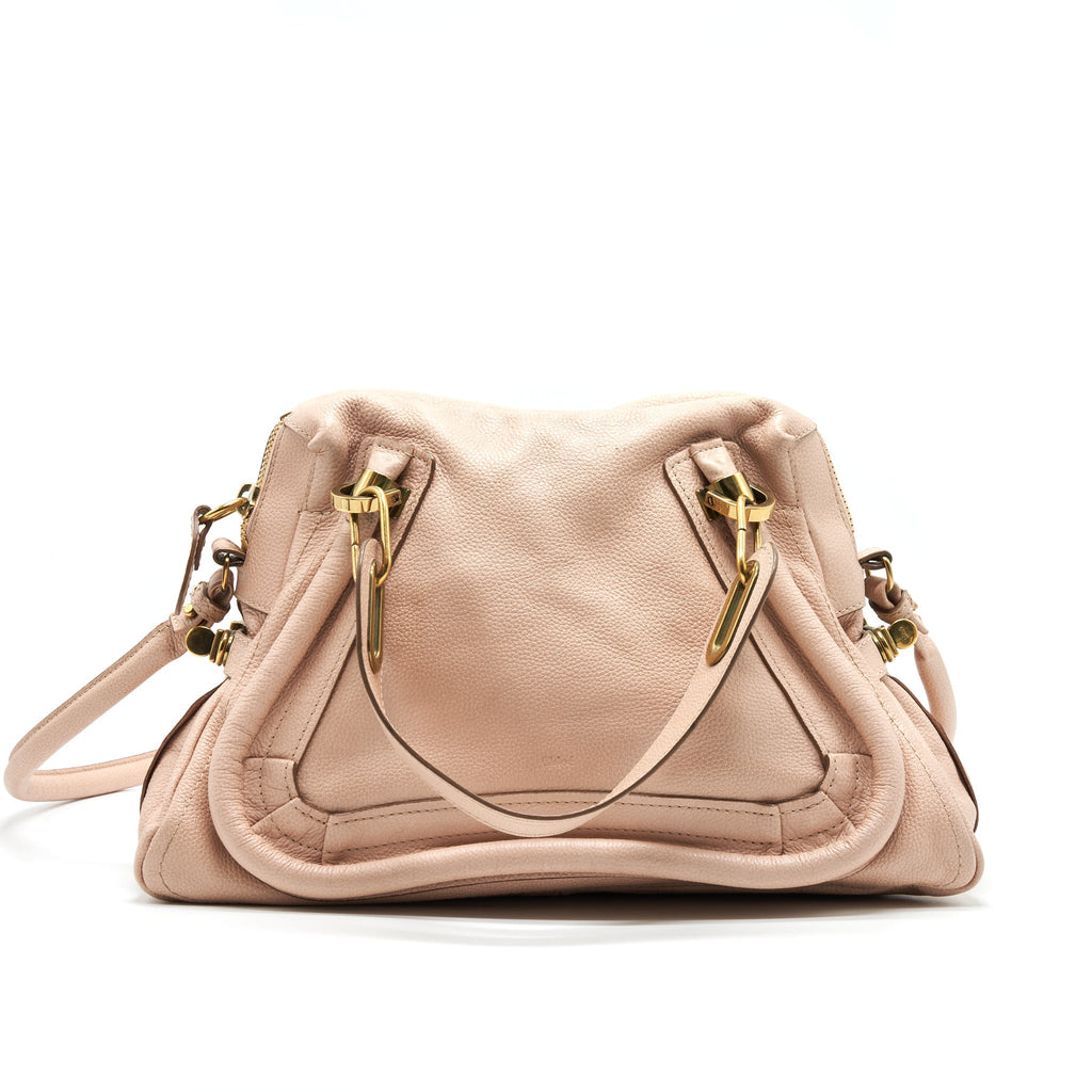 CHLOE PORTE EPAULE BAG ANEMONE PINK