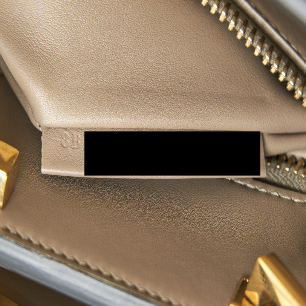 FENDI PEEKABOO BAG BLACK GHW