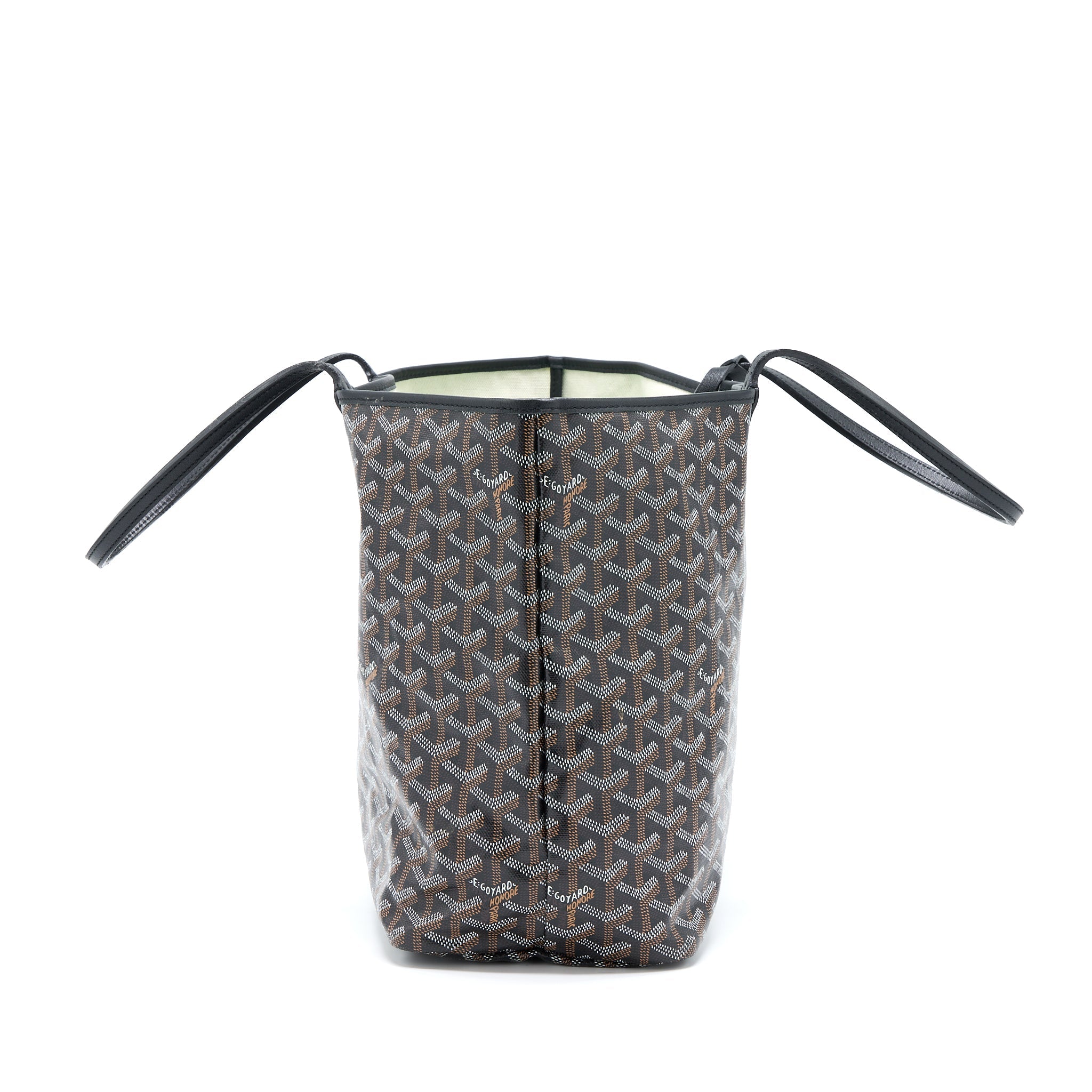 GOYARD SAINT LOUIS TOTE PM BLACK/MULTICOLOUR