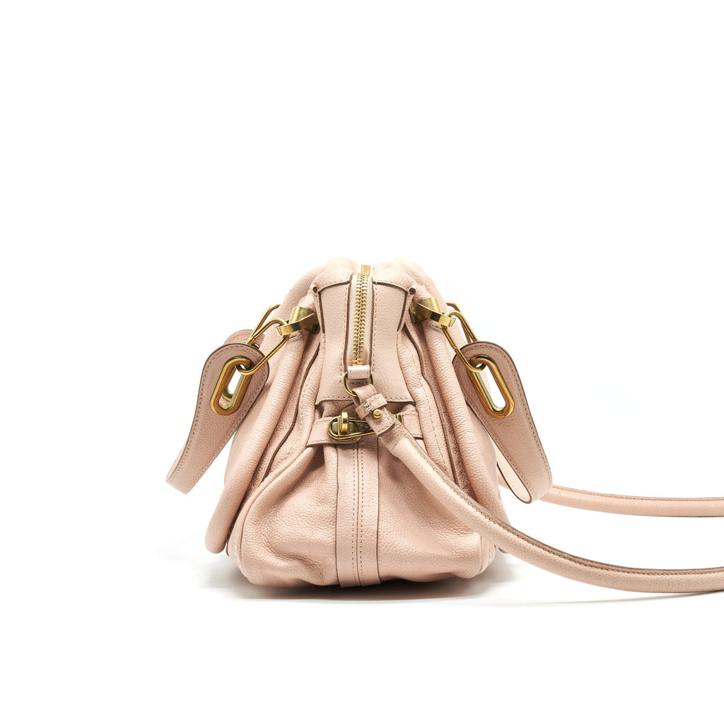 CHLOE PORTE EPAULE BAG ANEMONE PINK