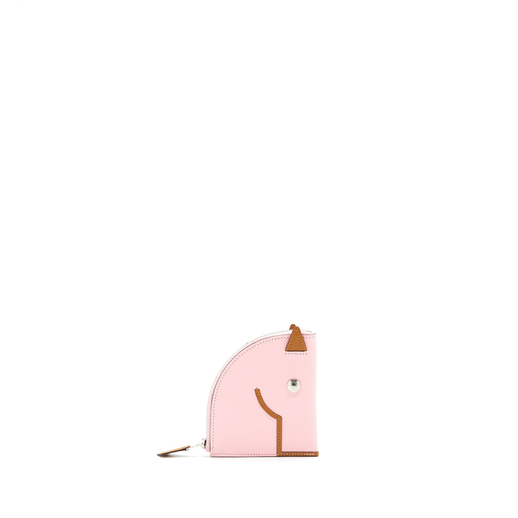 HERMES PADDOCK CHANGE PURSE PINK/MULTICOLOUR SHW