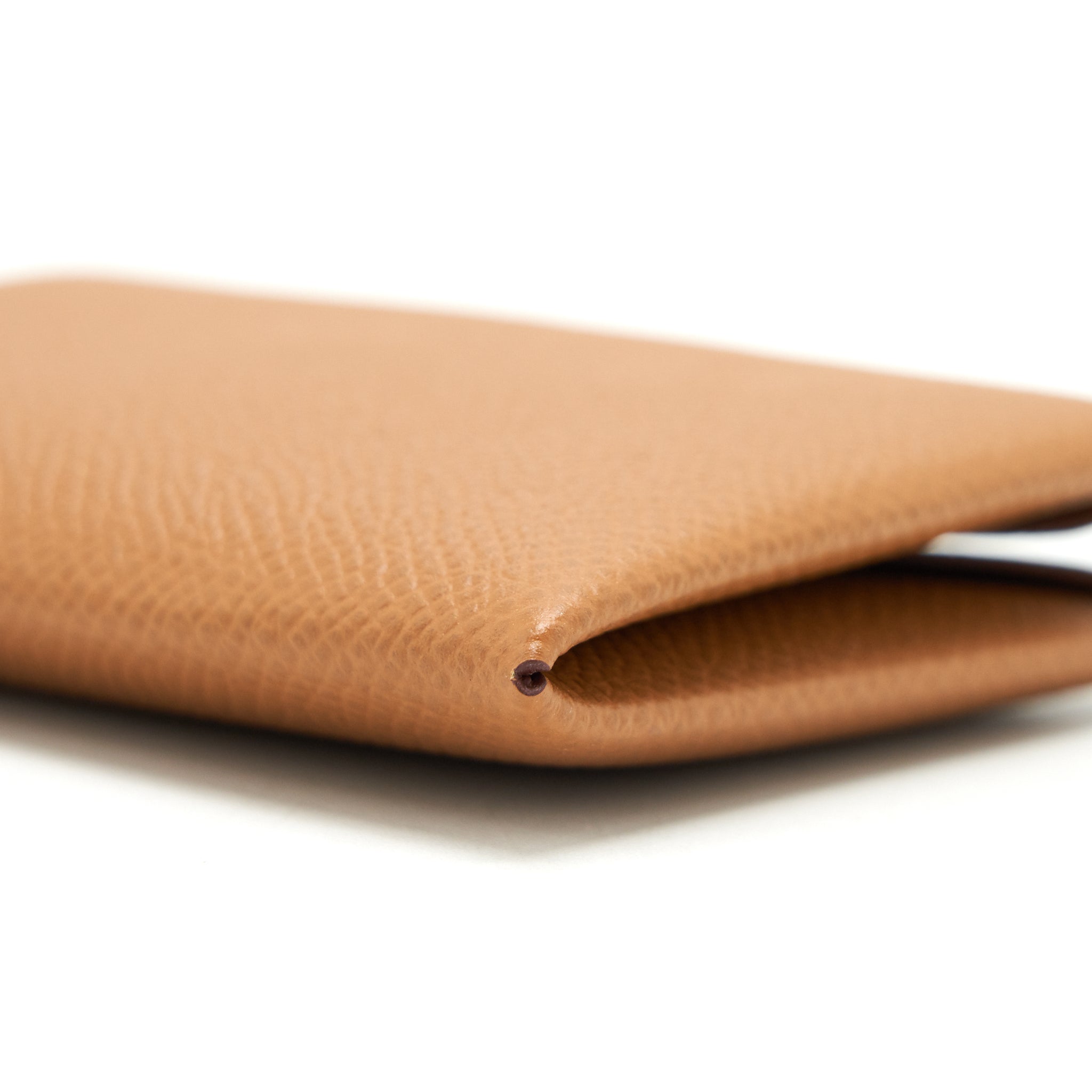 HERMES CALVI CARD HOLDER EPSOM GOLD