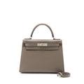 HERMES KELLY 28 EPSOM 8F GRIS ETAIN SHW