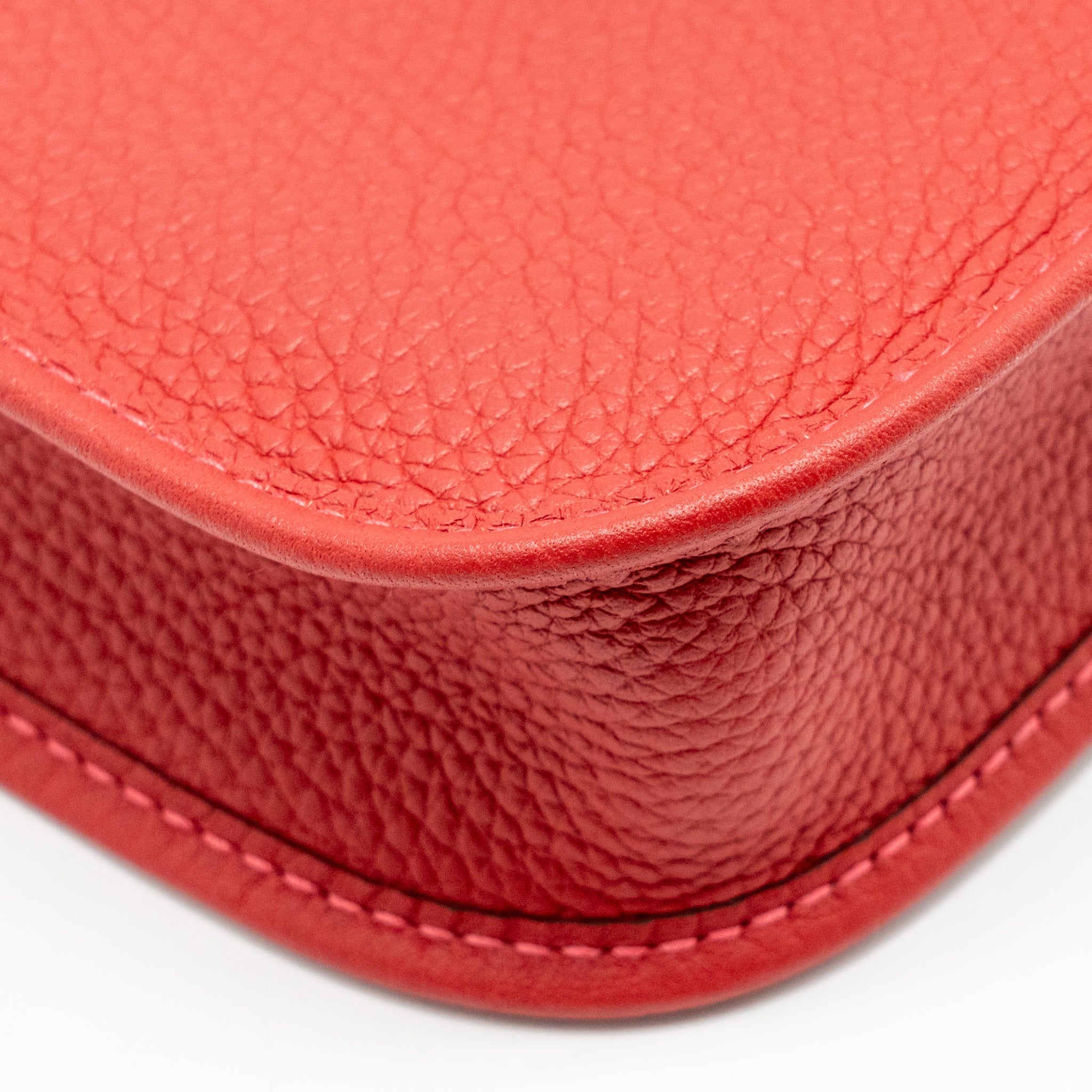 HERMES MINI EVELYNE CLEMENCE VERMILLON/ROUGE VIF GHW