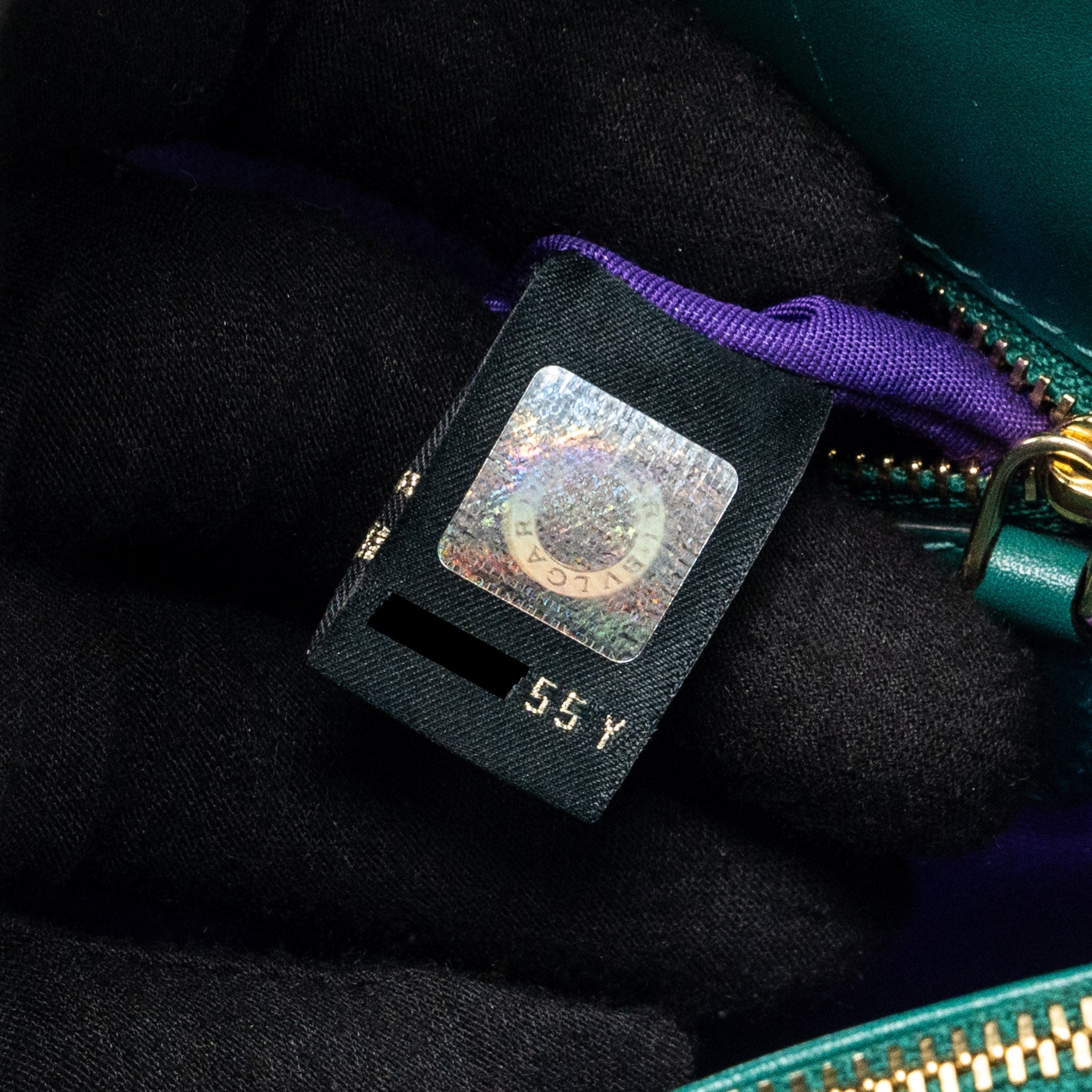 BVLGARI SERPENTI FOREVER FLAP BAG CALFSKIN GREEN GHW