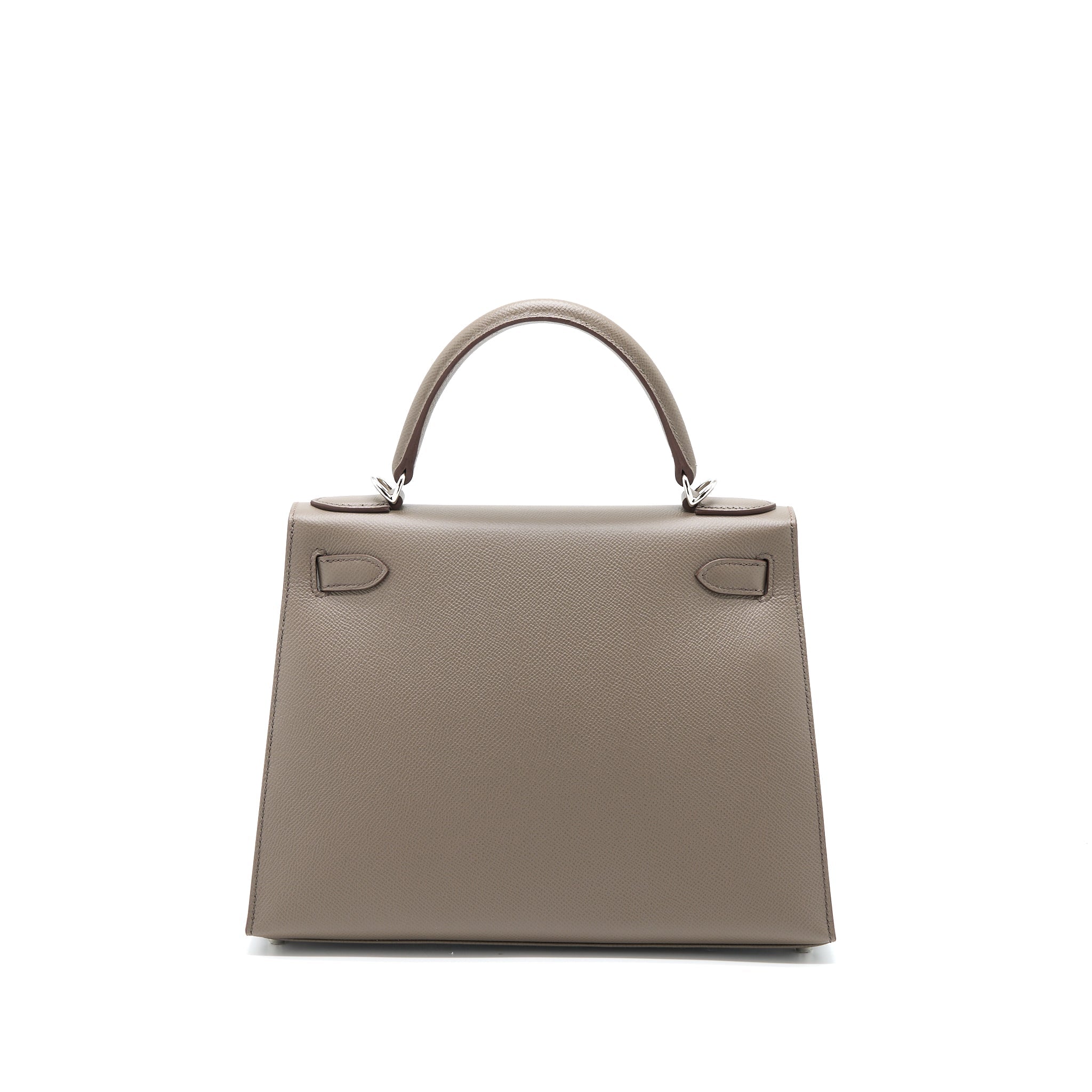 HERMES KELLY 28 EPSOM 8F GRIS ETAIN SHW