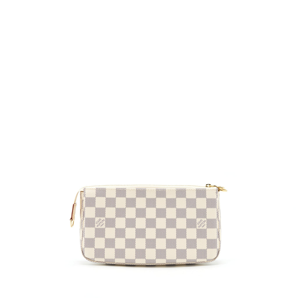 LOUIS VUITTON POCHETTE ACCESSORIES DAMIER AZUR YEAR 2022