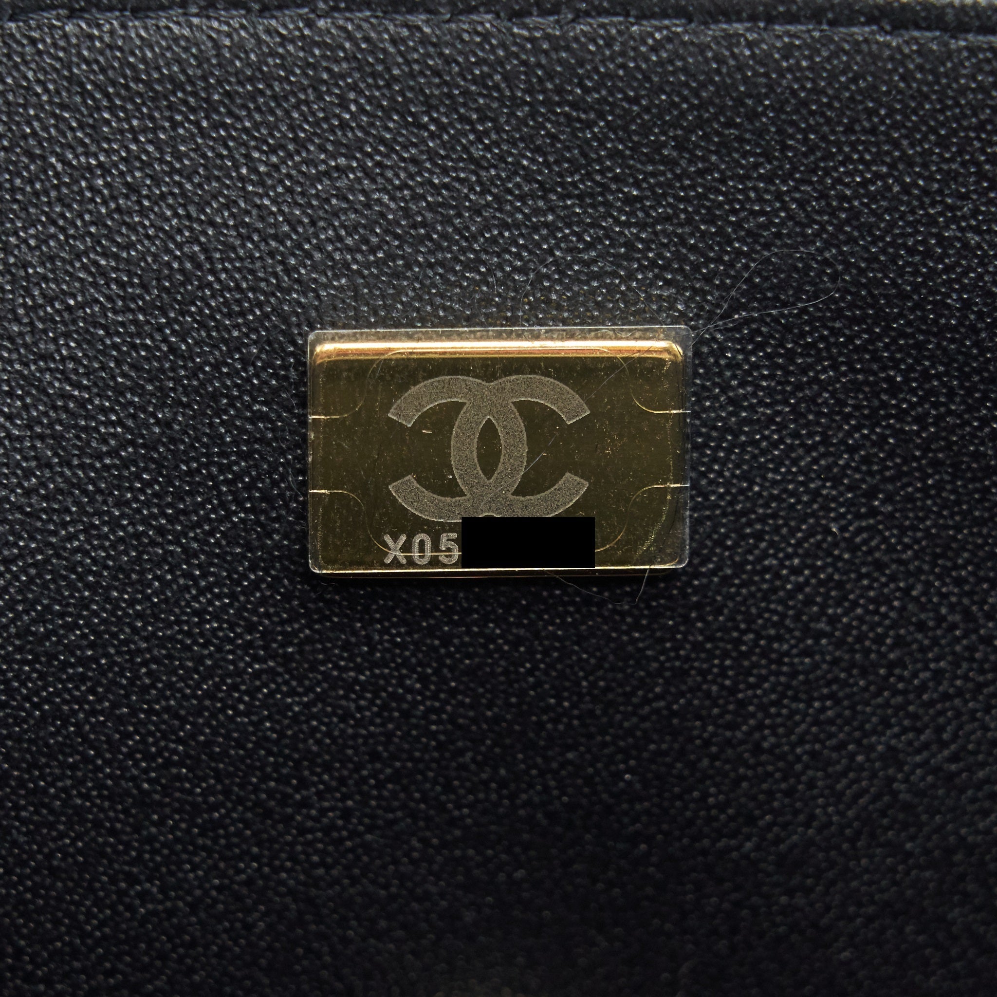 CHANEL 21K TOP HANDLE MINI RECTANGULAR FLAP BAG BLACK LGHW