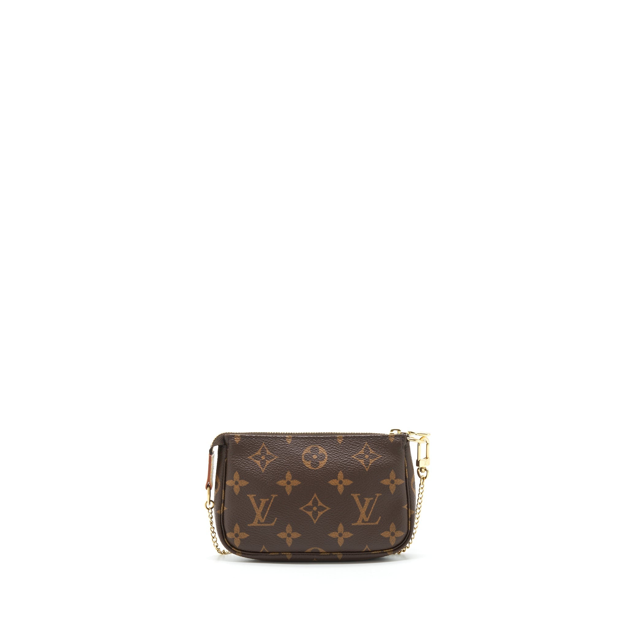 LOUIS VUITTON MINI POCHETTE ACCESSORIES YEAR 2020 MONOGRAM CANVAS