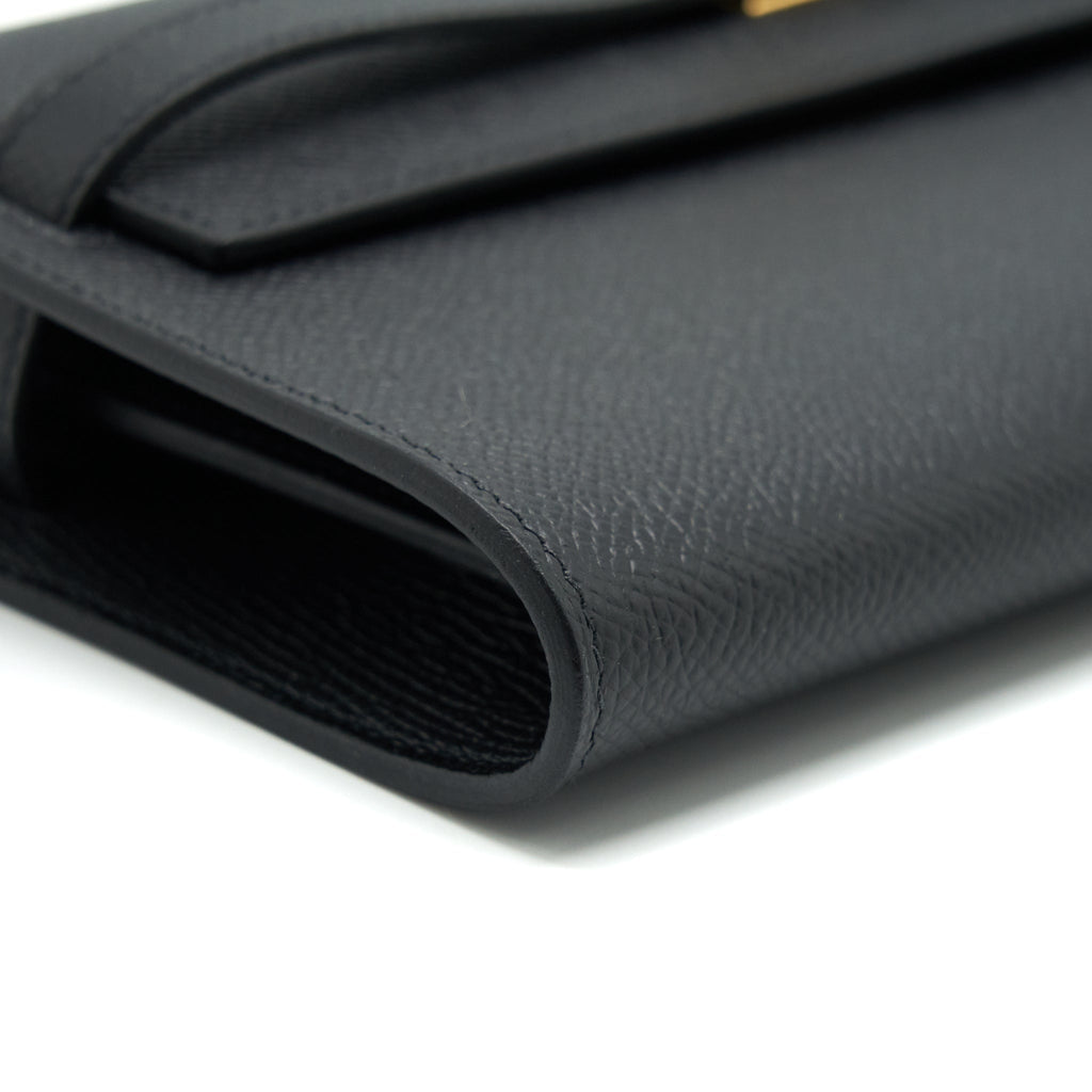 HERMES KELLY TO GO BLACK GHW