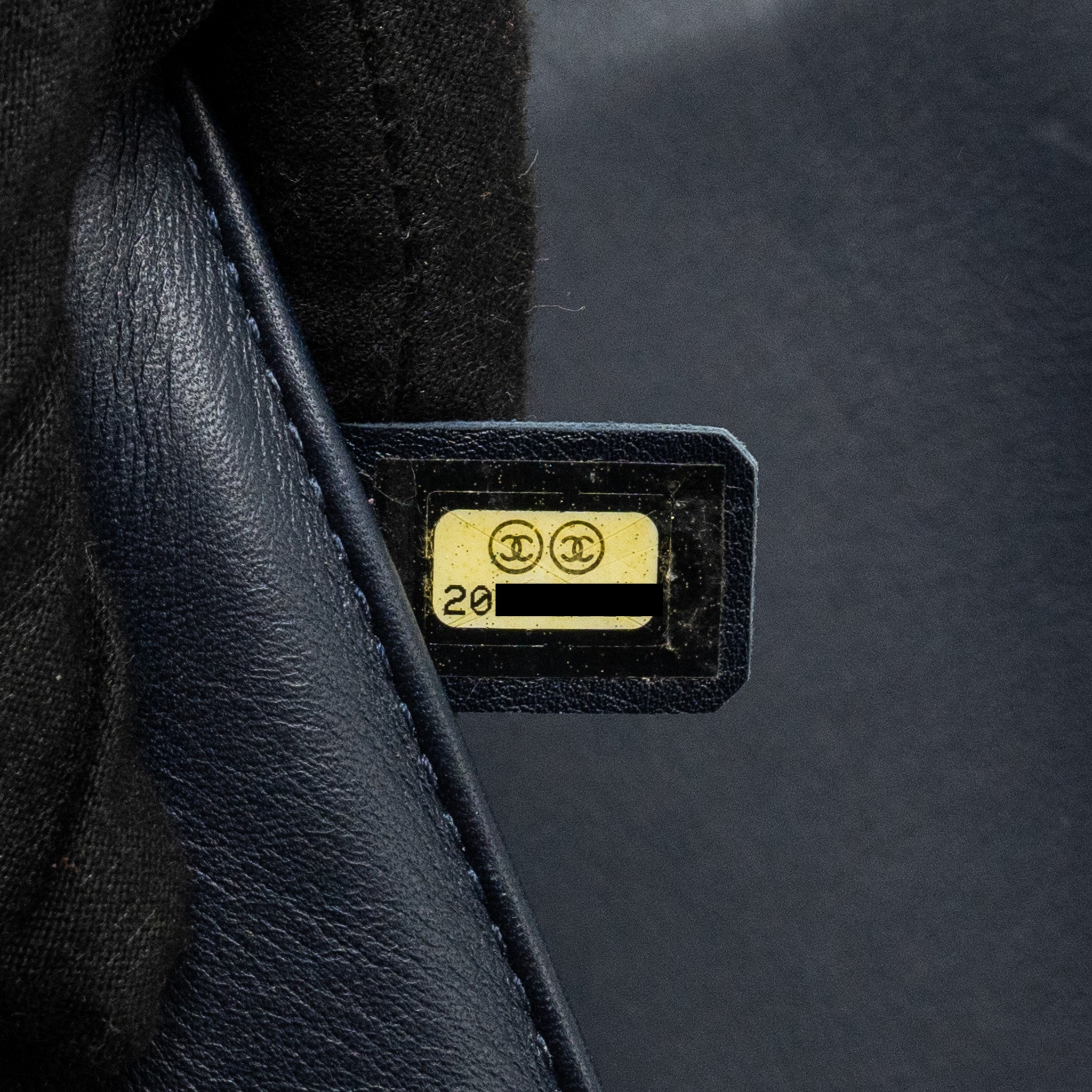 CHANEL MEDIUM BOY BAG CALFSKIN NAVY SHW