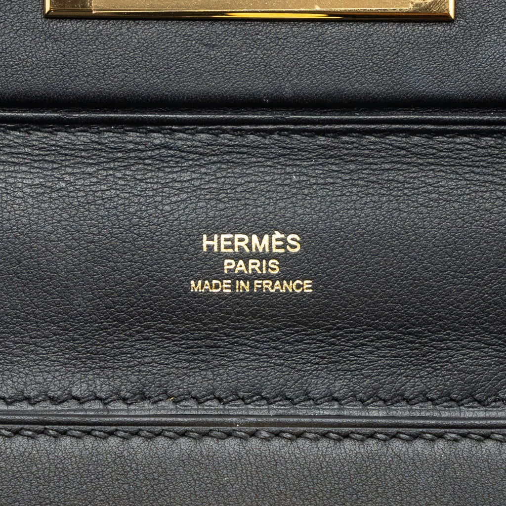 HERMES MINI 24/24 2424-21 BAG SWIFT / VOLUPTO BLACK GHW