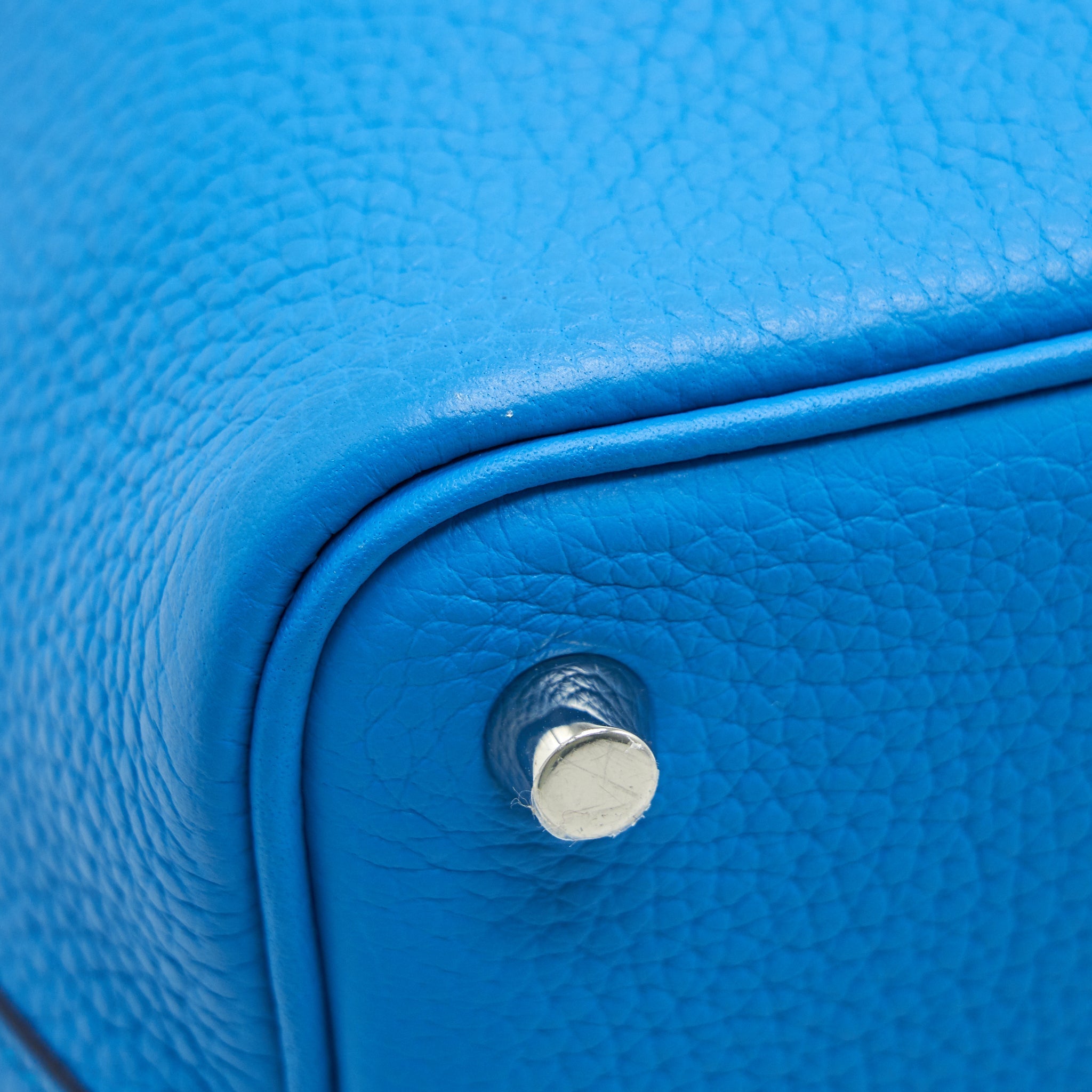 HERMES PICOTIN 18 BLEU FRIDA/ ROSE MEXICO IN SHW