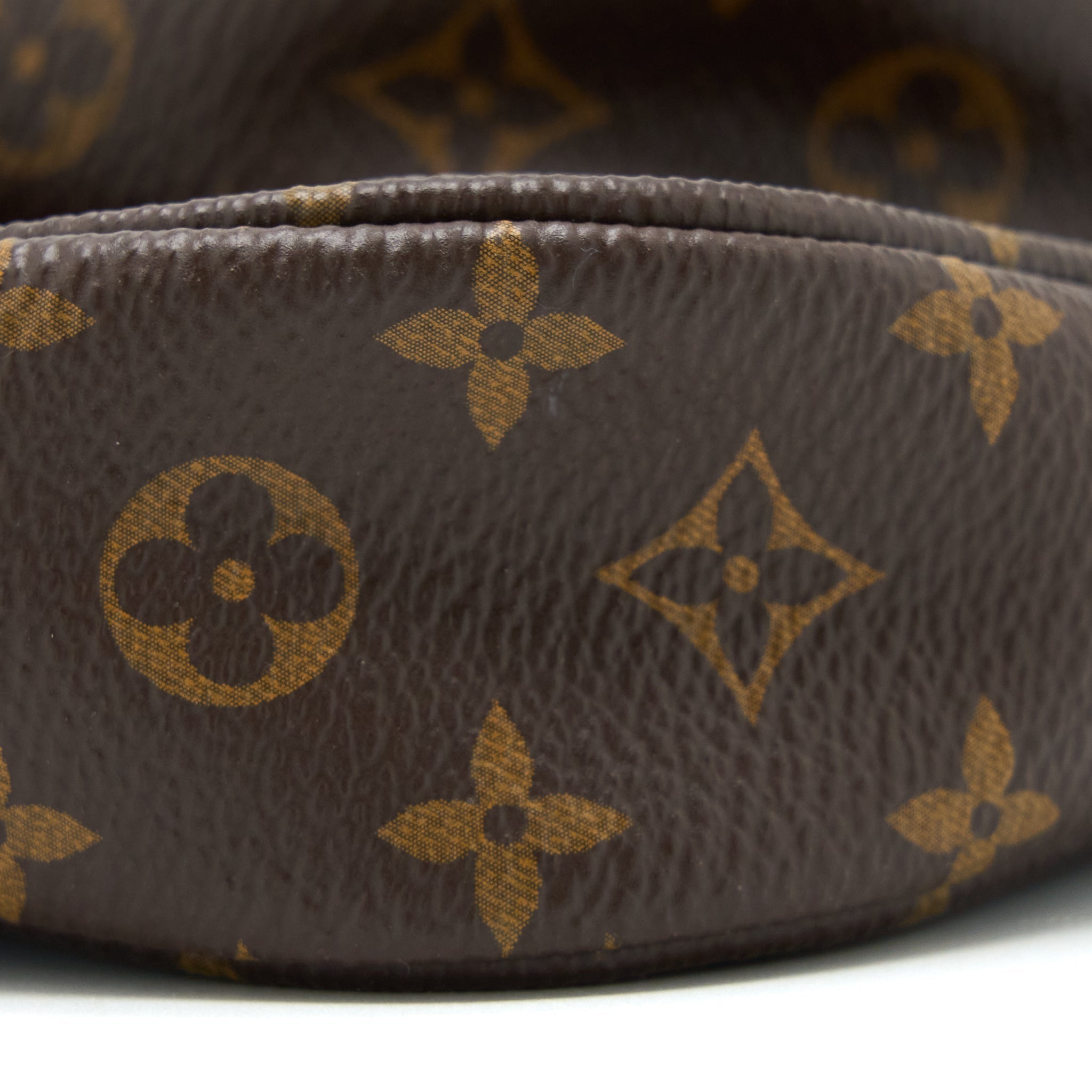 LOUIS VUITTON MULTI POCHETTE KHAKI STRAP MONOGRAM CANVAS GHW