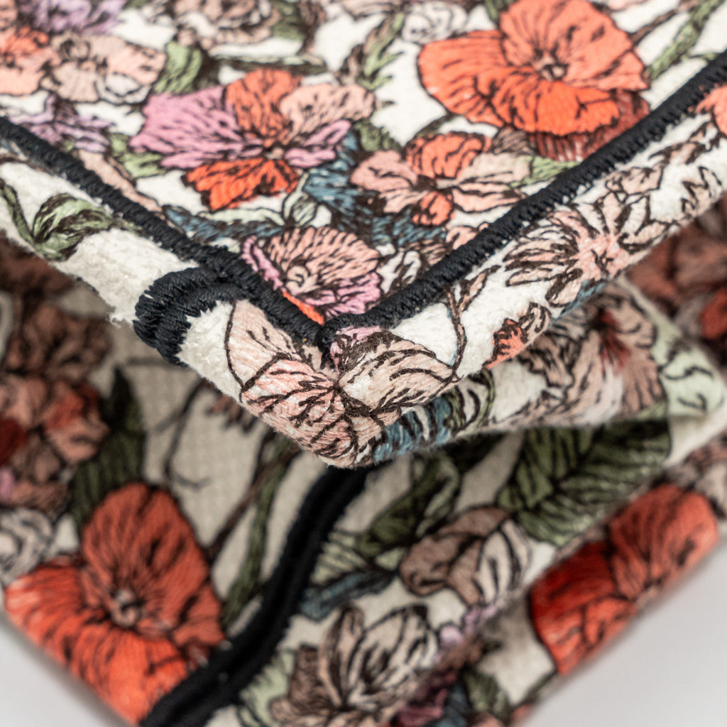 DIOR MEDIUM BOOK TOTE LIMITED EDITION CANVAS MULTICOLOUR
