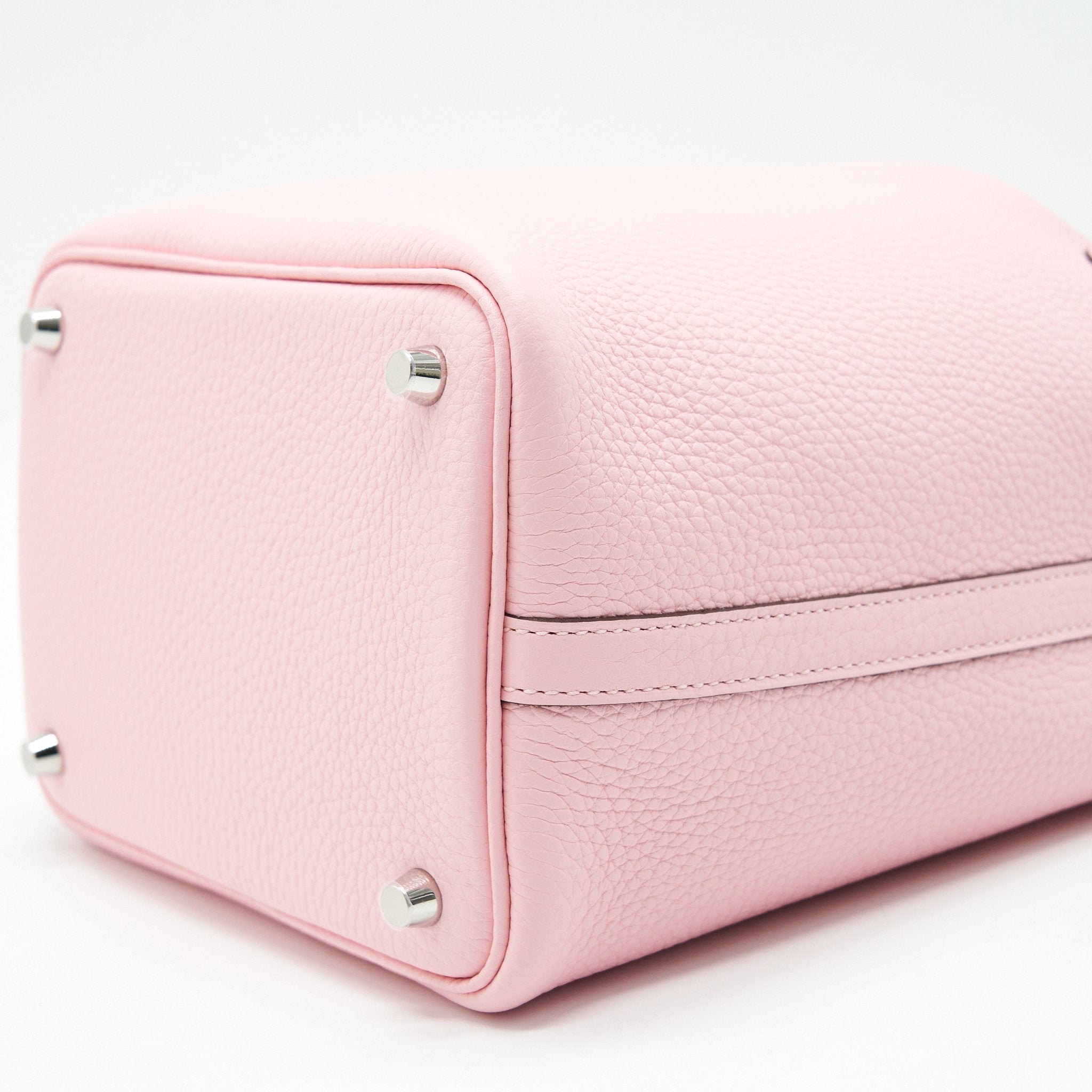 HERMES PICOTIN 18 LOCK BAG ROSE SAKURA SHW