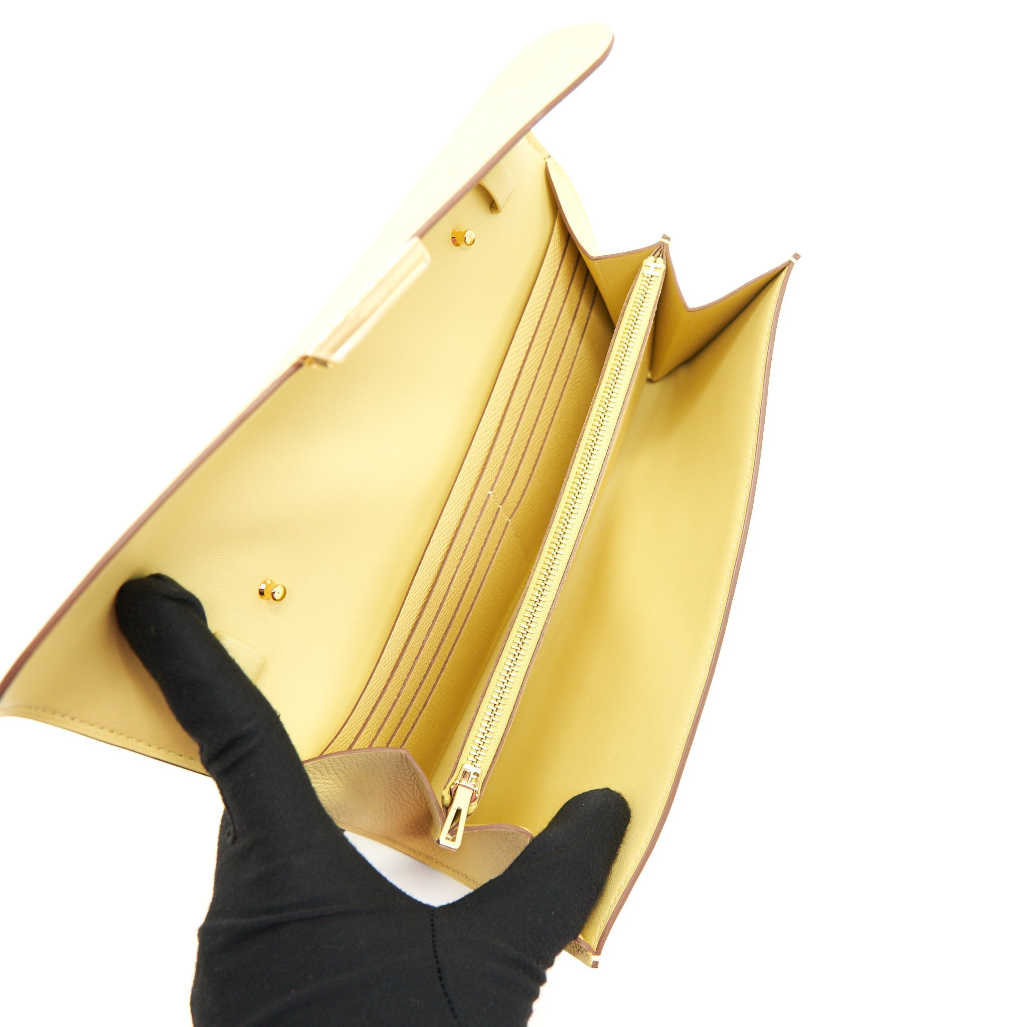 HERMES CONSTANCE TO GO JAUNE POUSSIN GHW