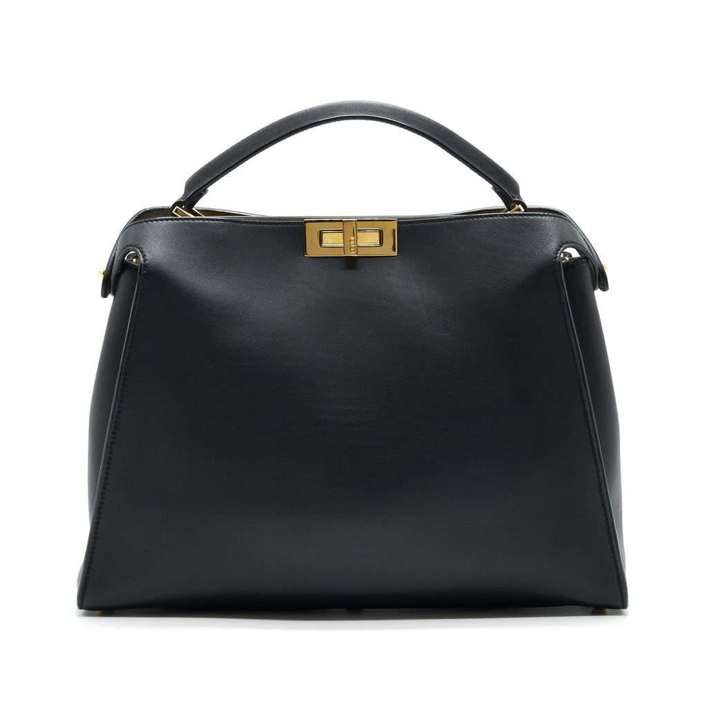 FENDI PEEKABOO BAG BLACK GHW