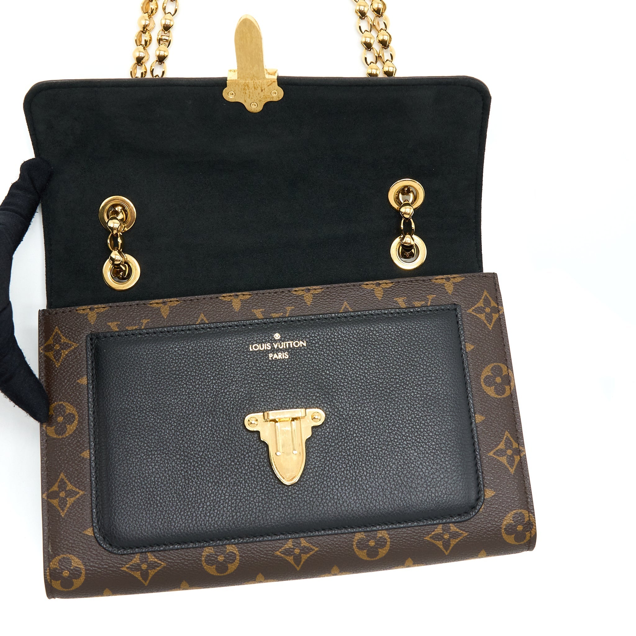 LOUIS VUITTON VICTOIRE M41730 BAG MONOGRAM CANVAS GHW