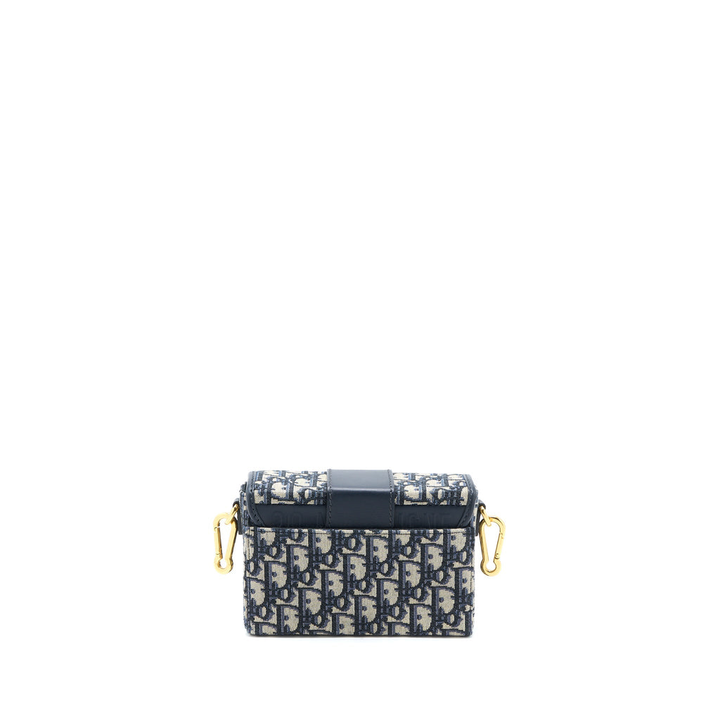DIOR 30 MONTAIGNE BOX BLUE DIOR OBLIQUE JACQUARD GHW
