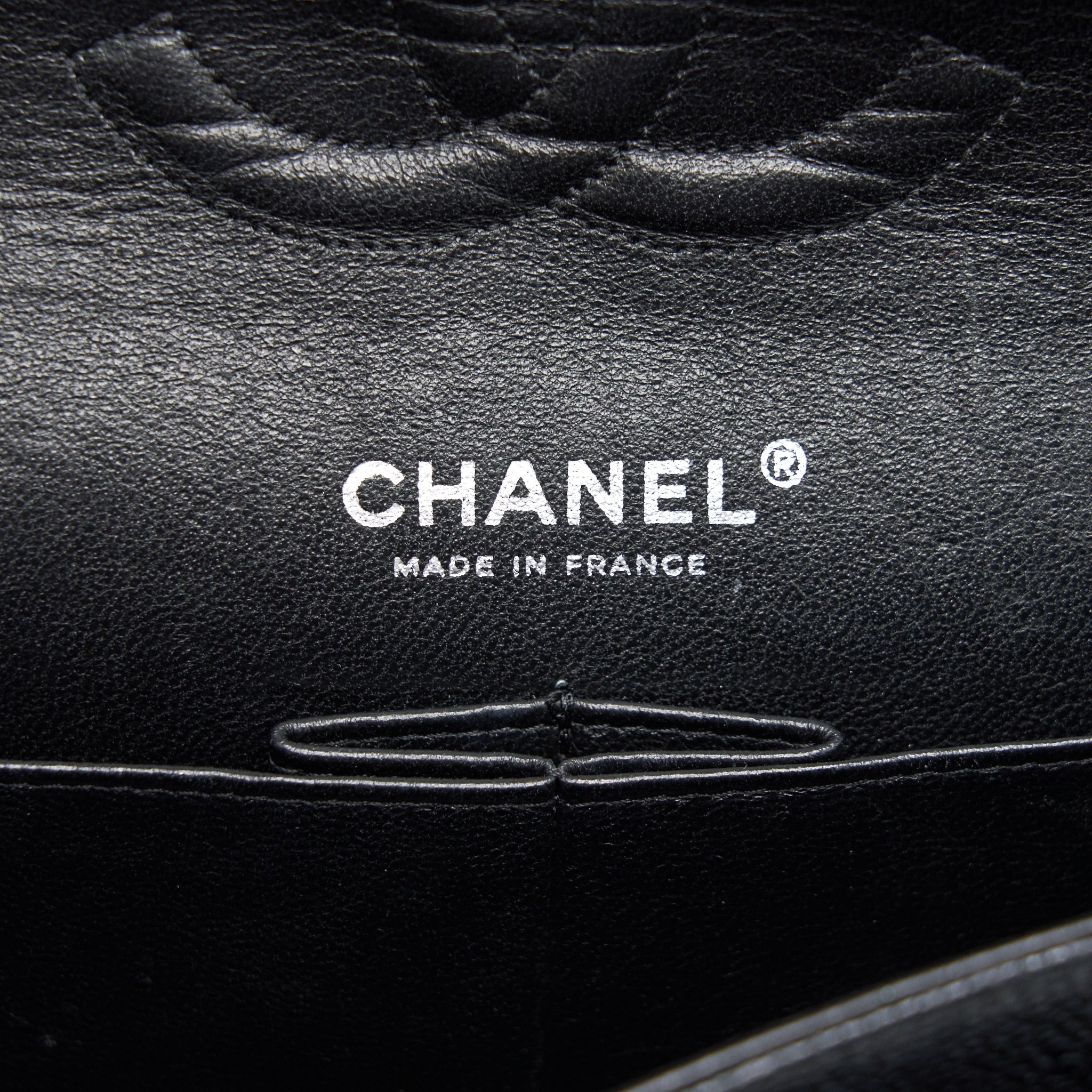CHANEL MEDIUM CLASSIC DOUBLE FLAP CAVIAR BLACK SHW SERIAL 12