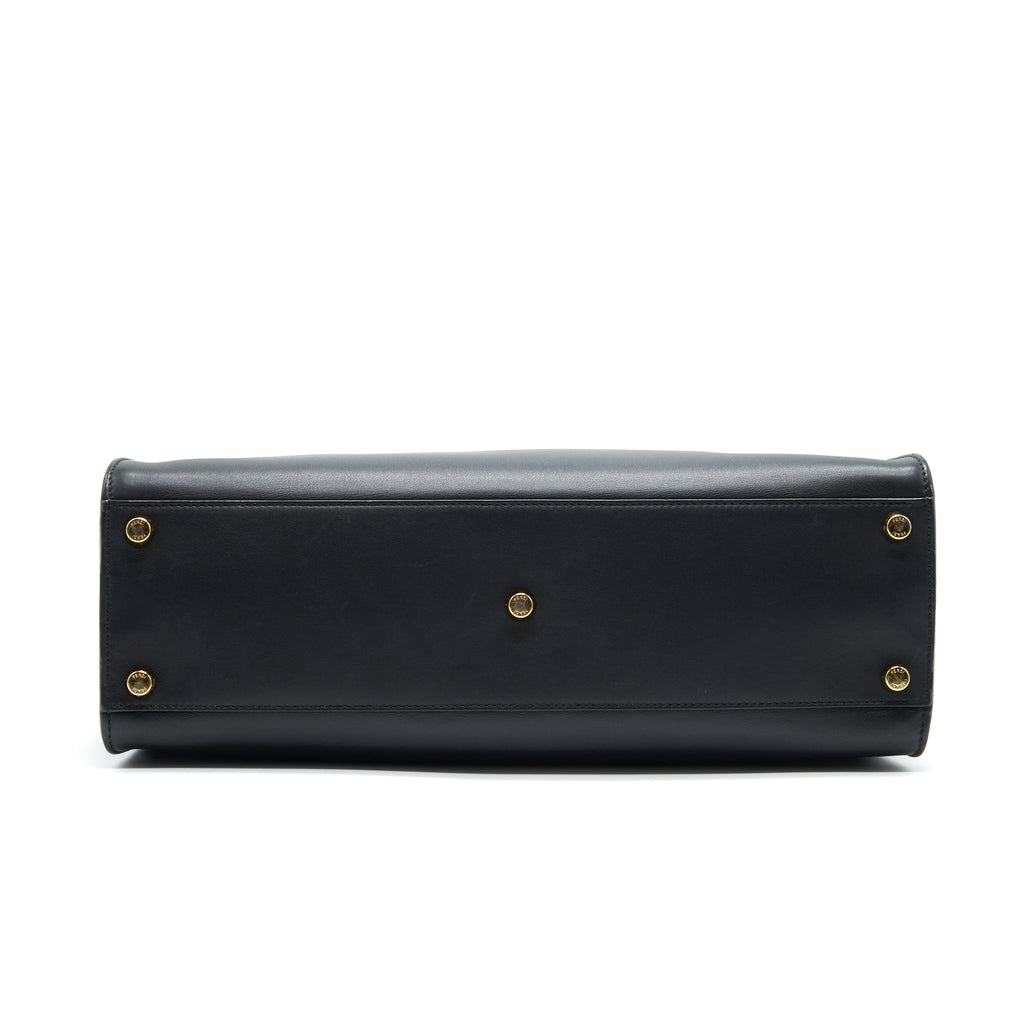 FENDI PEEKABOO BAG BLACK GHW