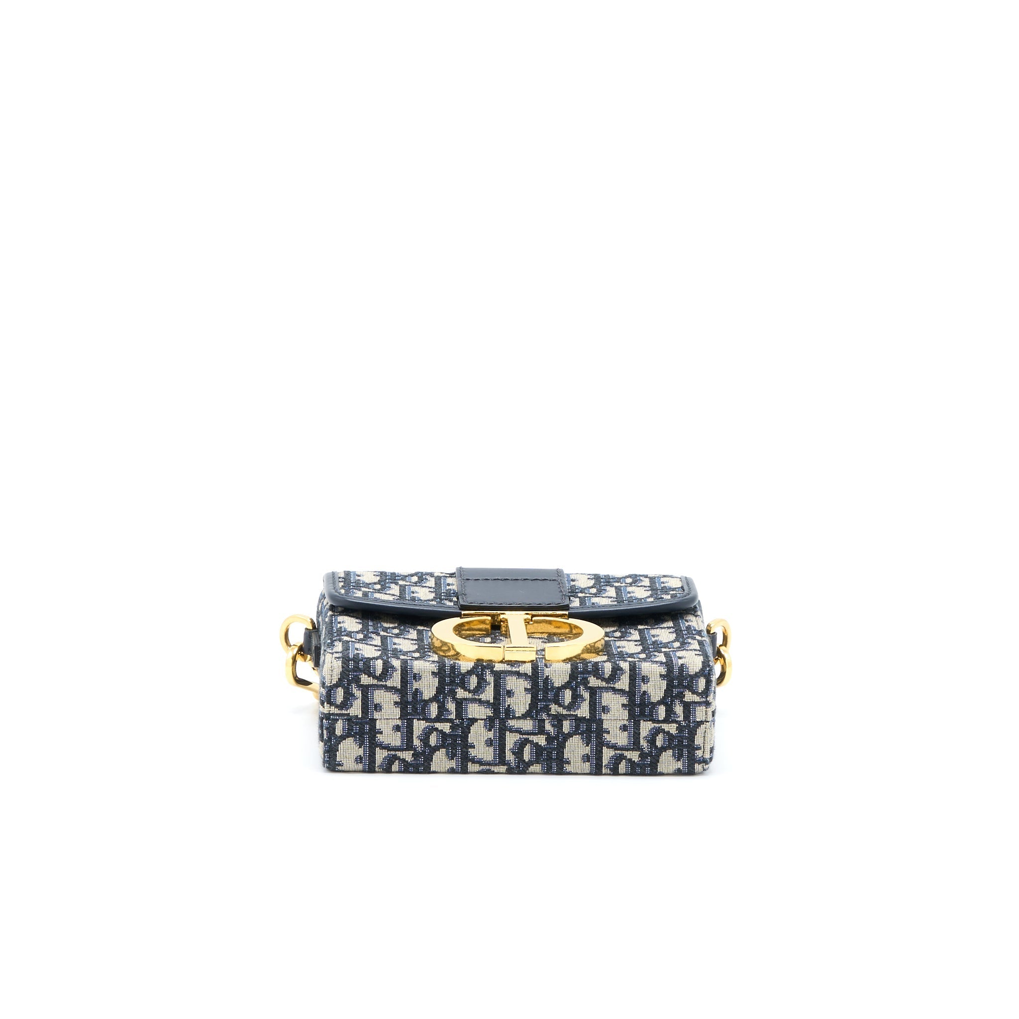 DIOR 30 MONTAIGNE BOX BLUE DIOR OBLIQUE JACQUARD GHW