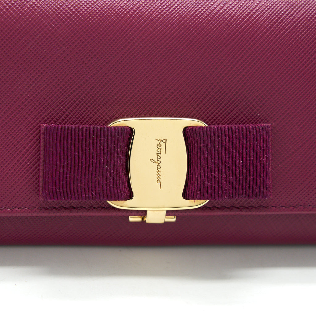SALVATORE FERRAGAMO RIBBON WALLET