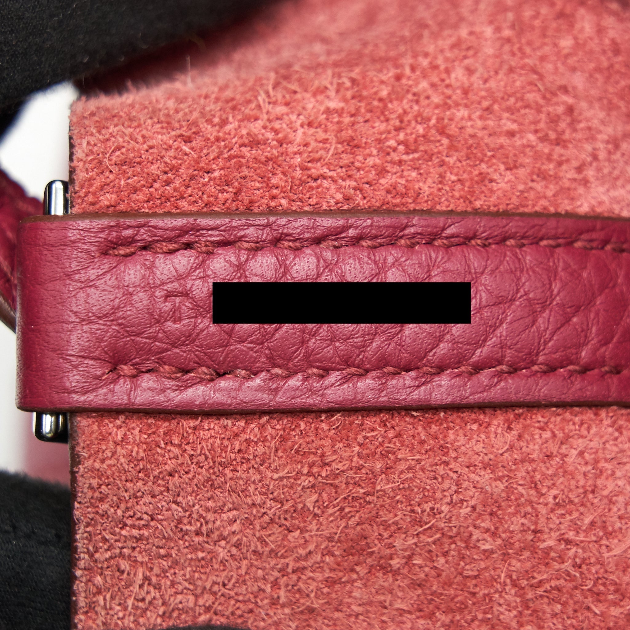 HERMES PICOTIN LOCK 18 DARK RED