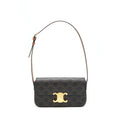 CELINE TRIOMPHE SHOULDER BAG GHW