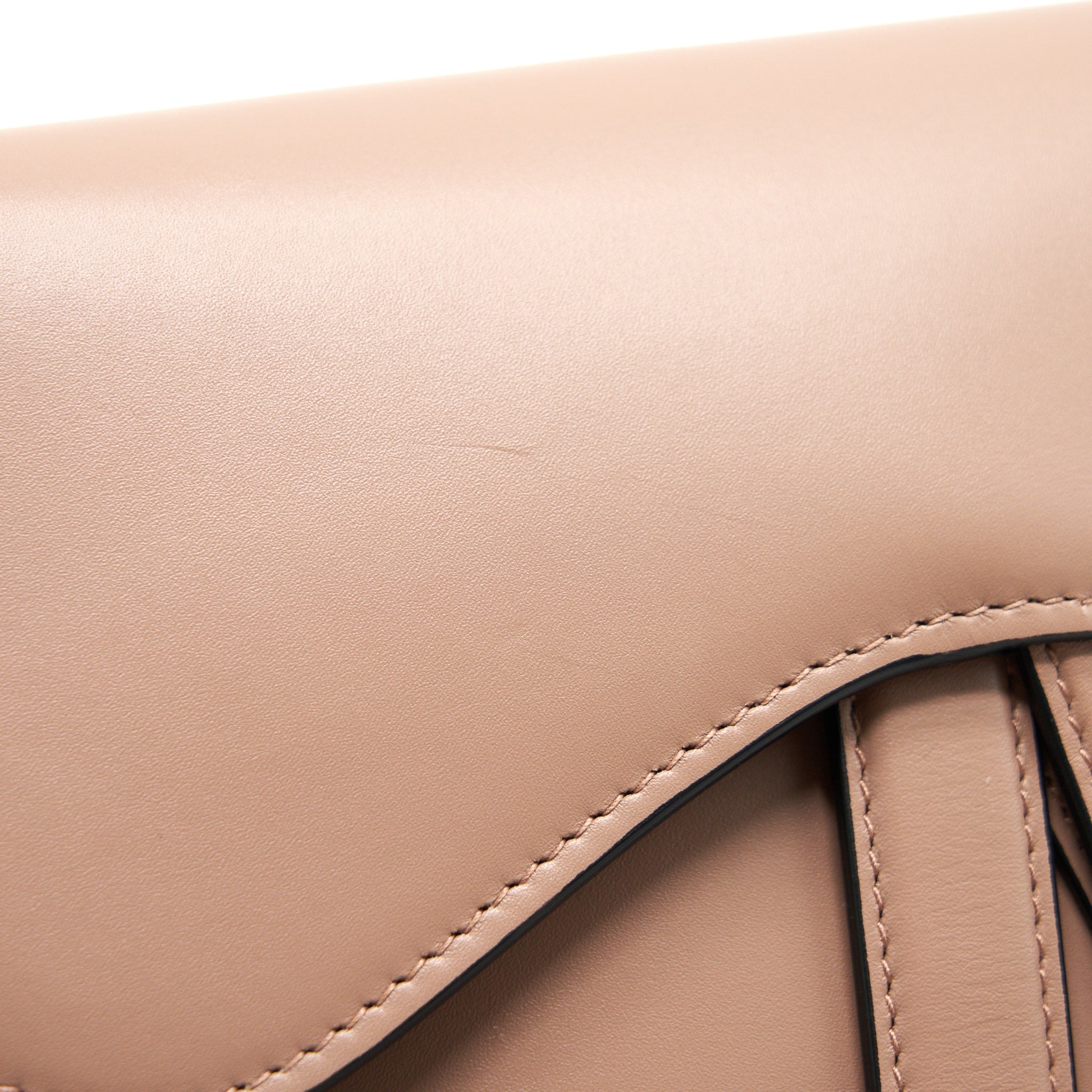 DIOR SADDLE POUCH BELT BAG BEIGE GHW