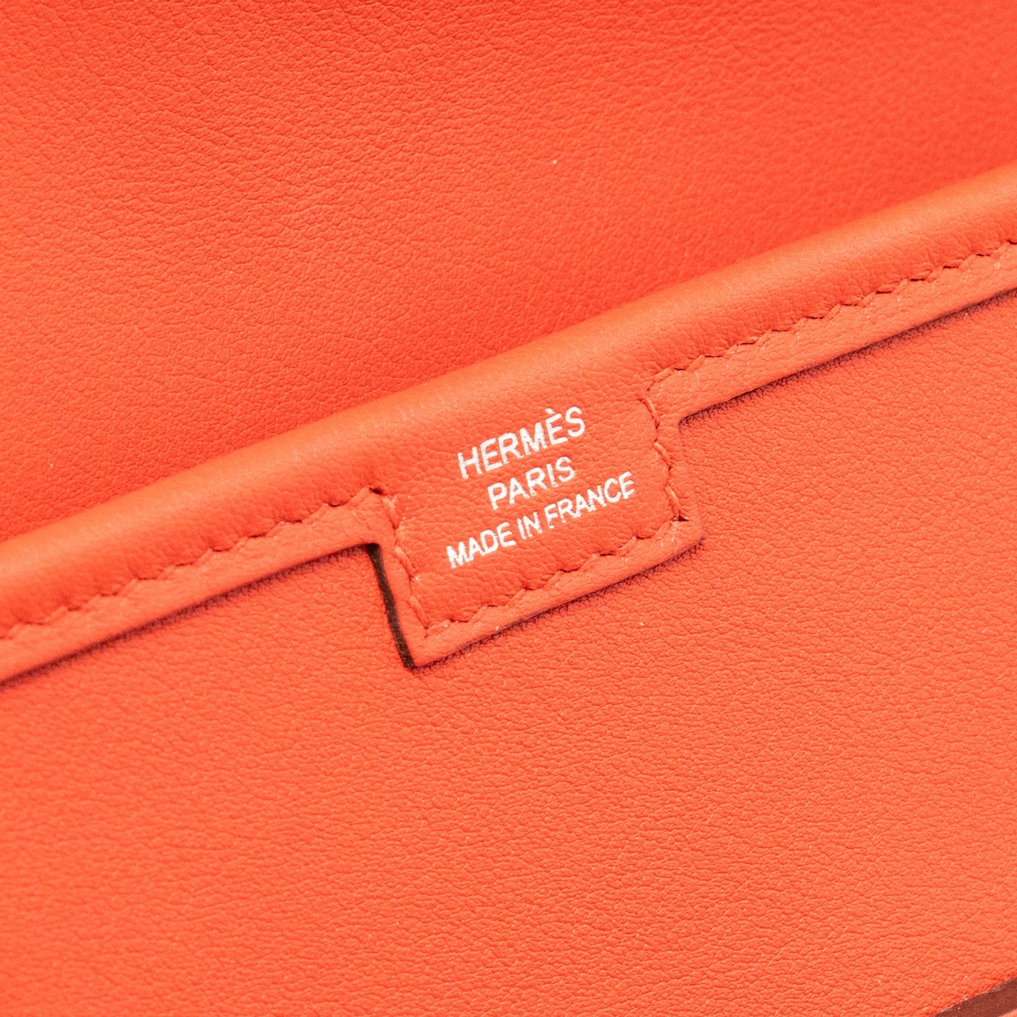 HERMES JIGE ELAN 29 SWIFT LEATHER S5 ROUGE TOMATE