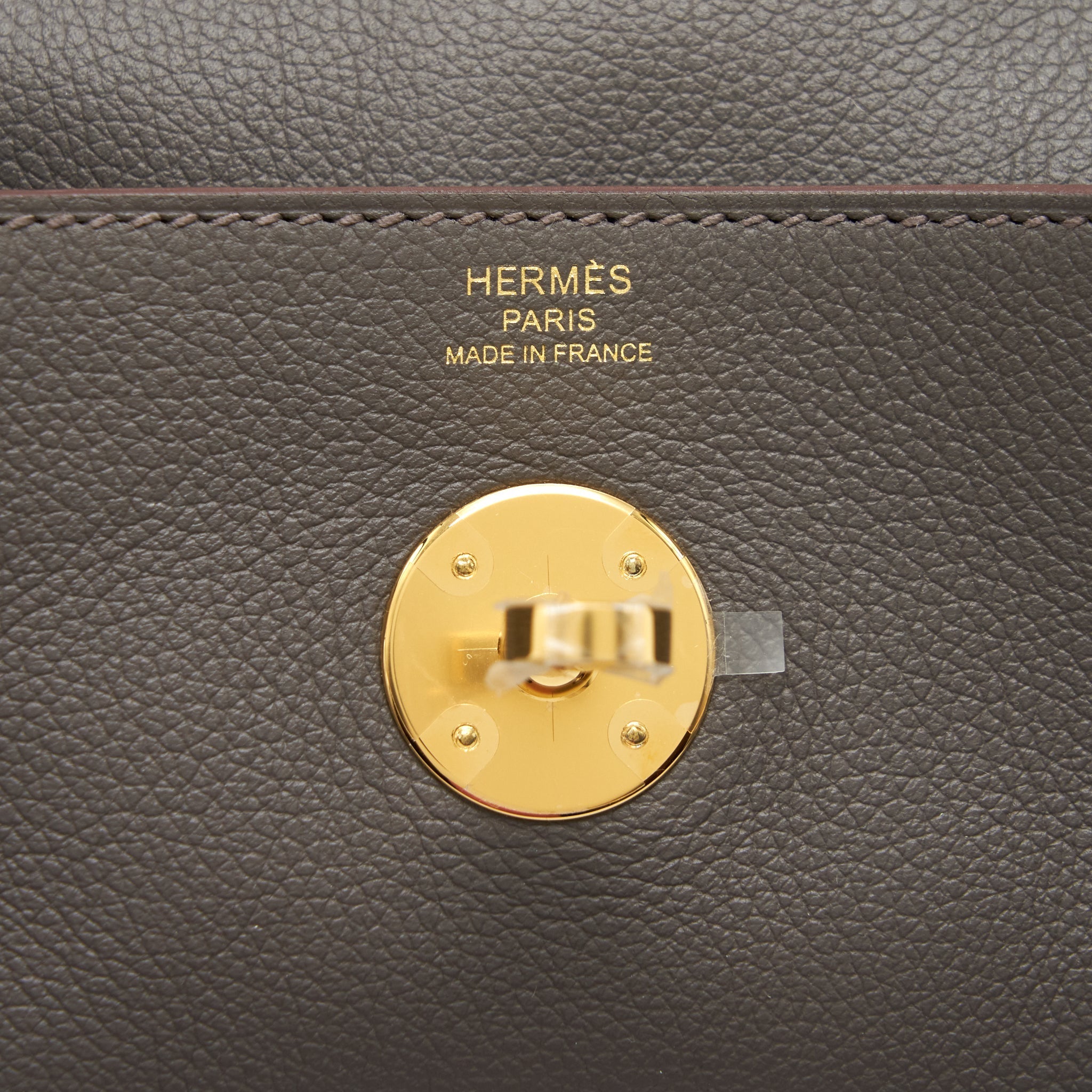 HERMES LINDY 26 EVERCOLOR 8F GRIS ETAIN GHW