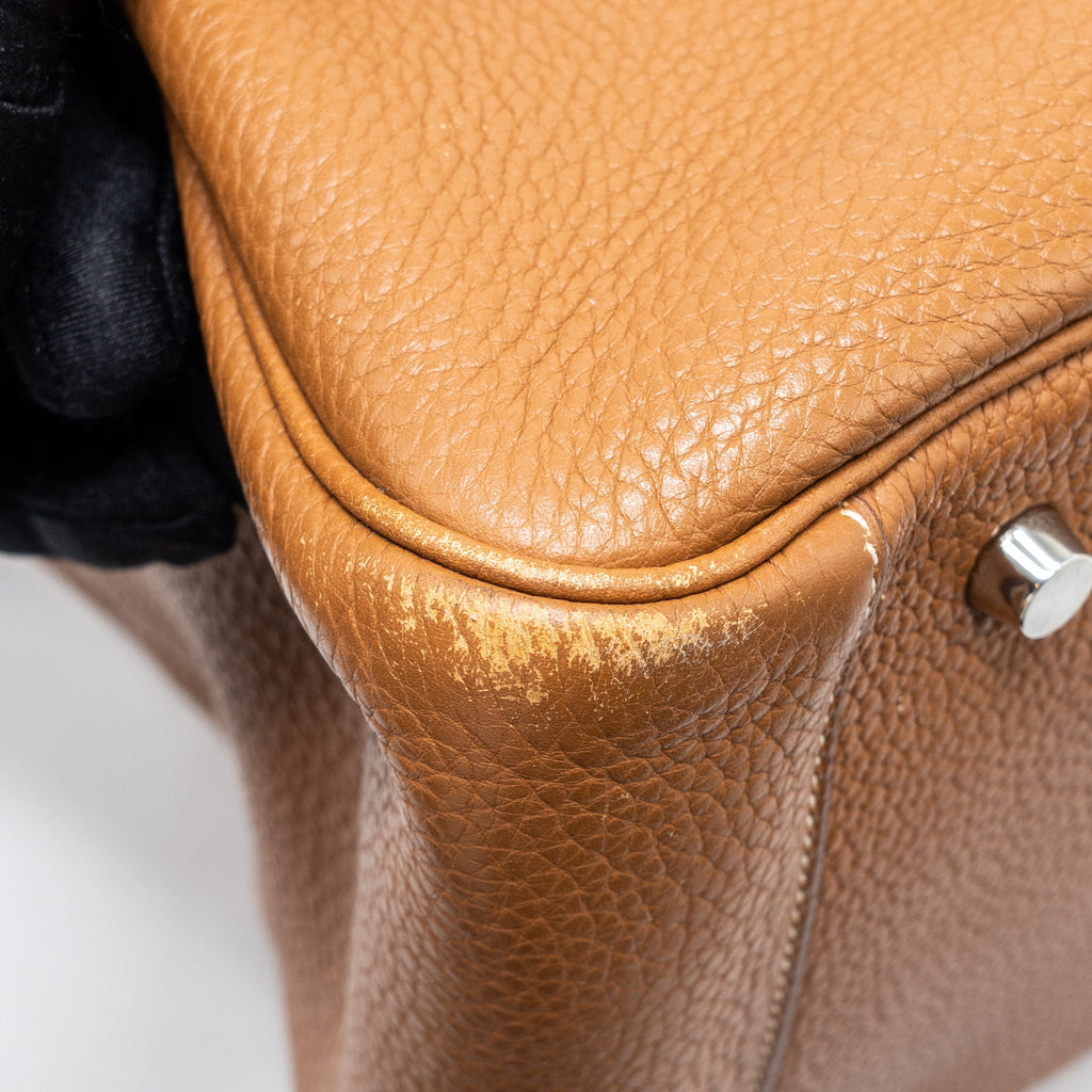 HERMES LINDY 34 CLEMENCE GOLD SHW