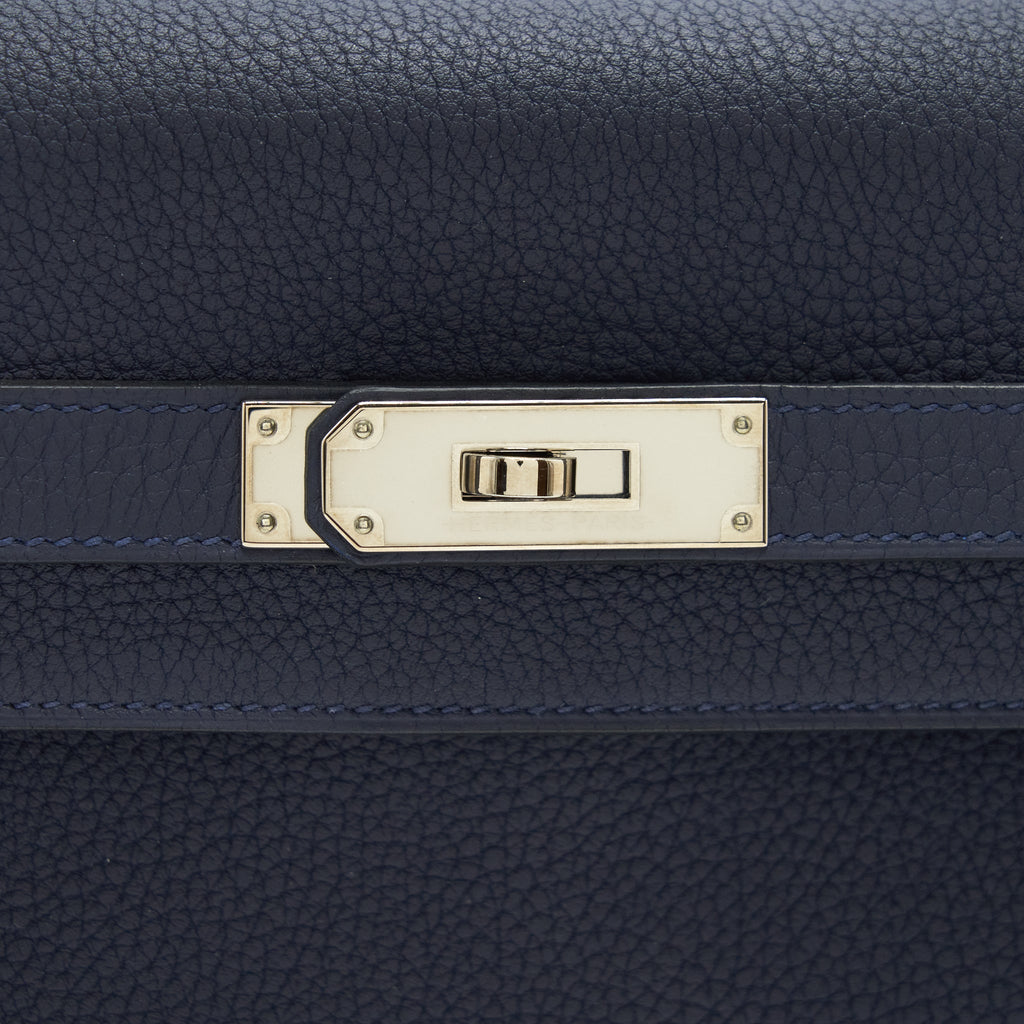 HERMES KELLY 35 TOGO BLUE NUIT SHW