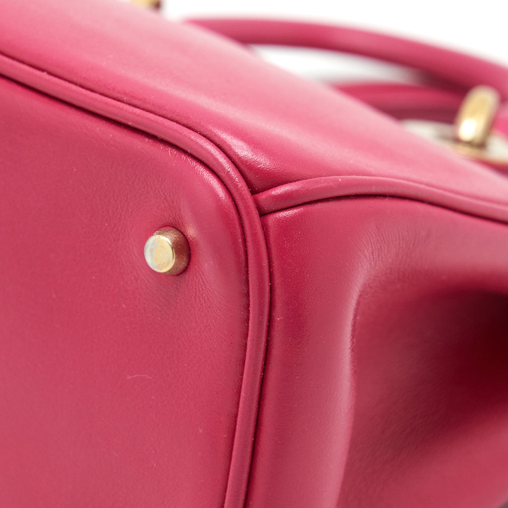 DIOR DIORISSIMO SMALL TOTE BAG PINK GHW
