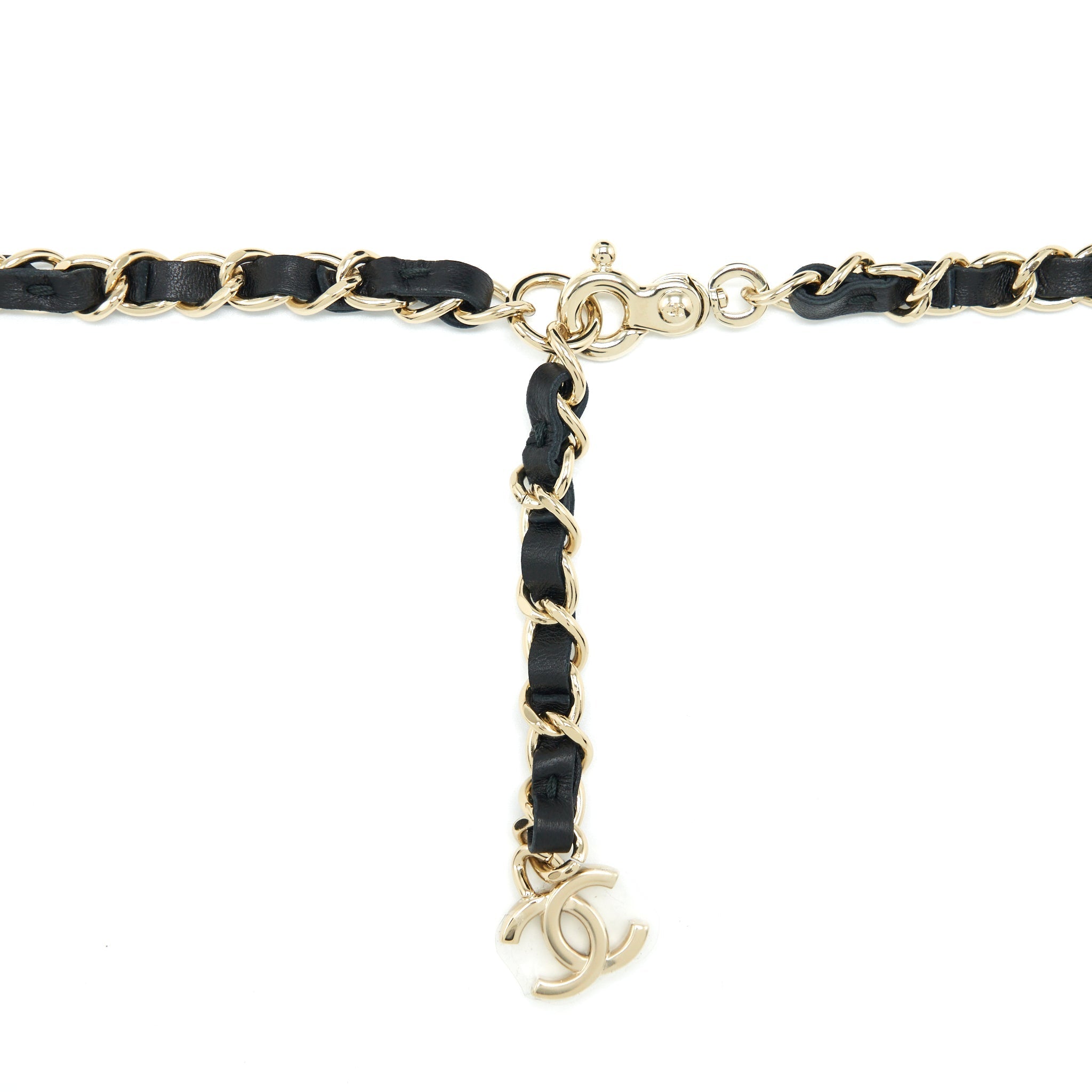 CHANEL 22S HEART BELT BAG LAMBSKIN BLACK LGHW