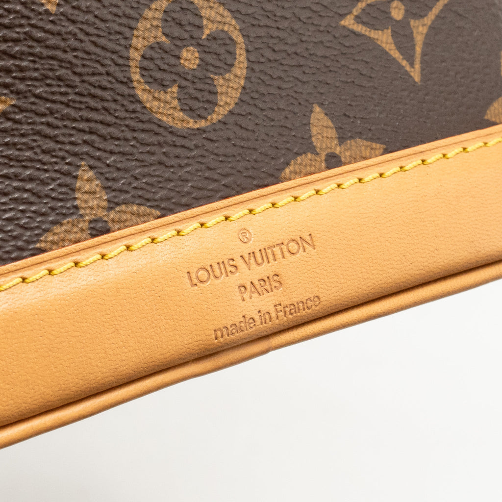 LOUIS VUITTON NANO NOE MONOGRAM CANVAS GHW