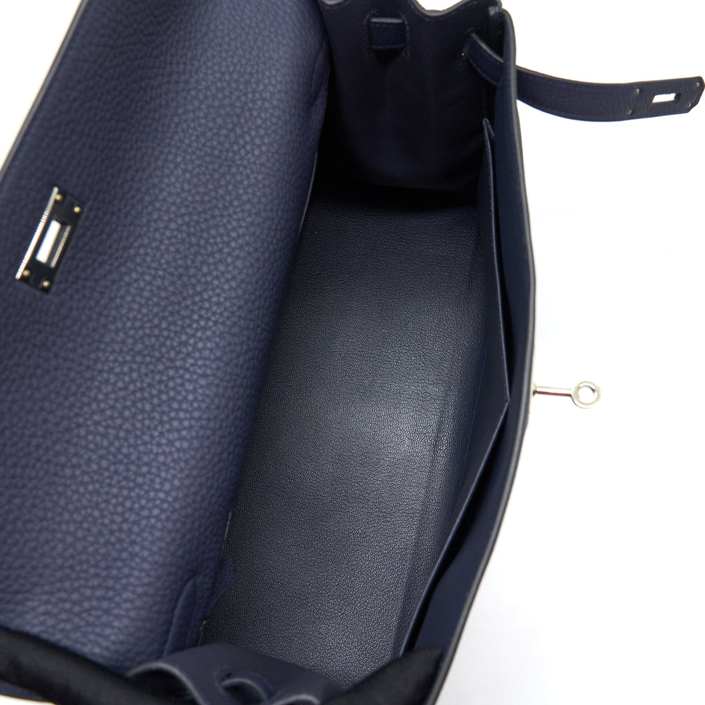 HERMES KELLY 35 TOGO BLUE NUIT SHW