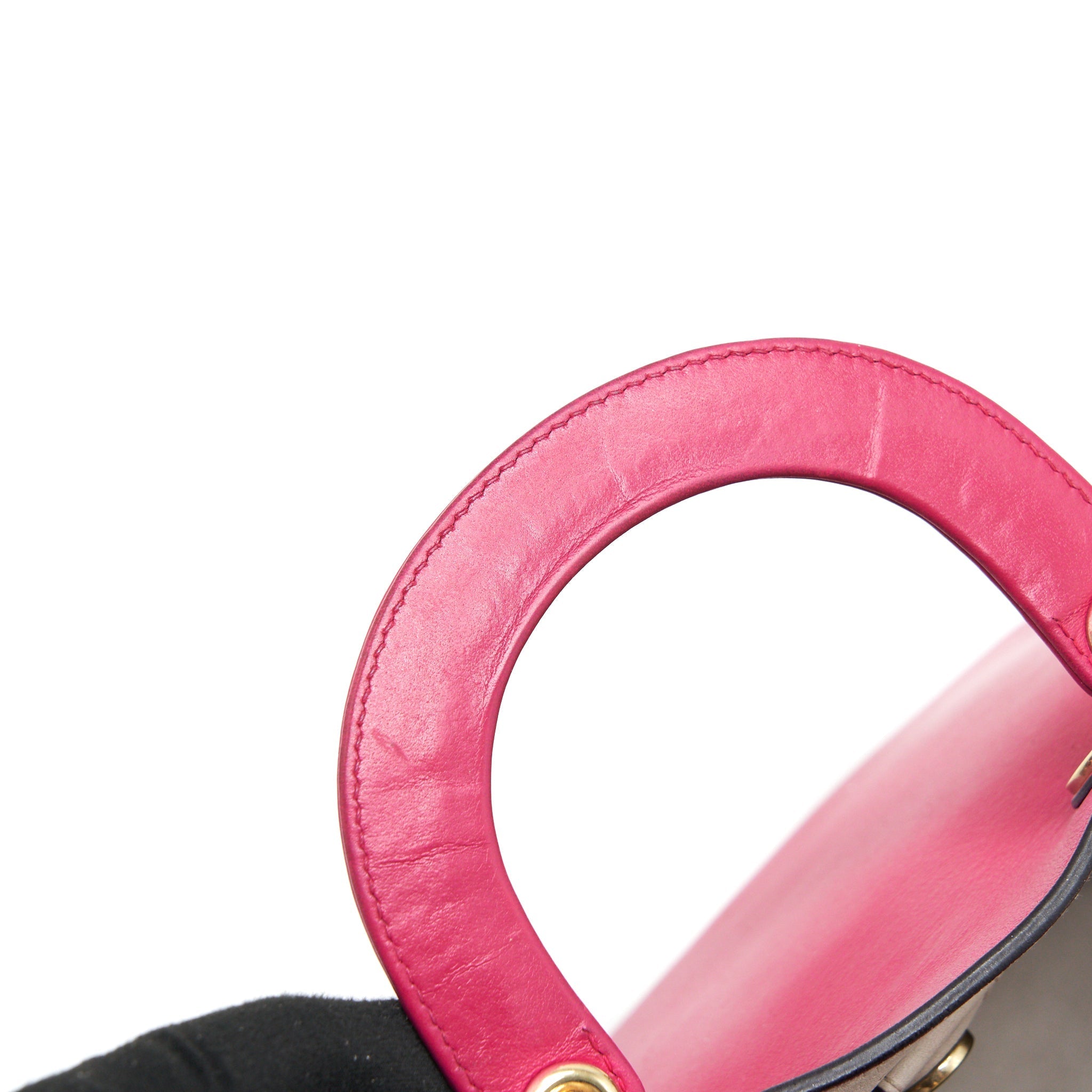 DIOR DIORISSIMO SMALL TOTE BAG PINK GHW