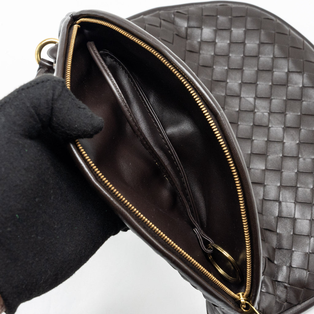 BOTTEGA VENETA MEDIUM GEMELLI LAMBSKIN FONDANT GHW