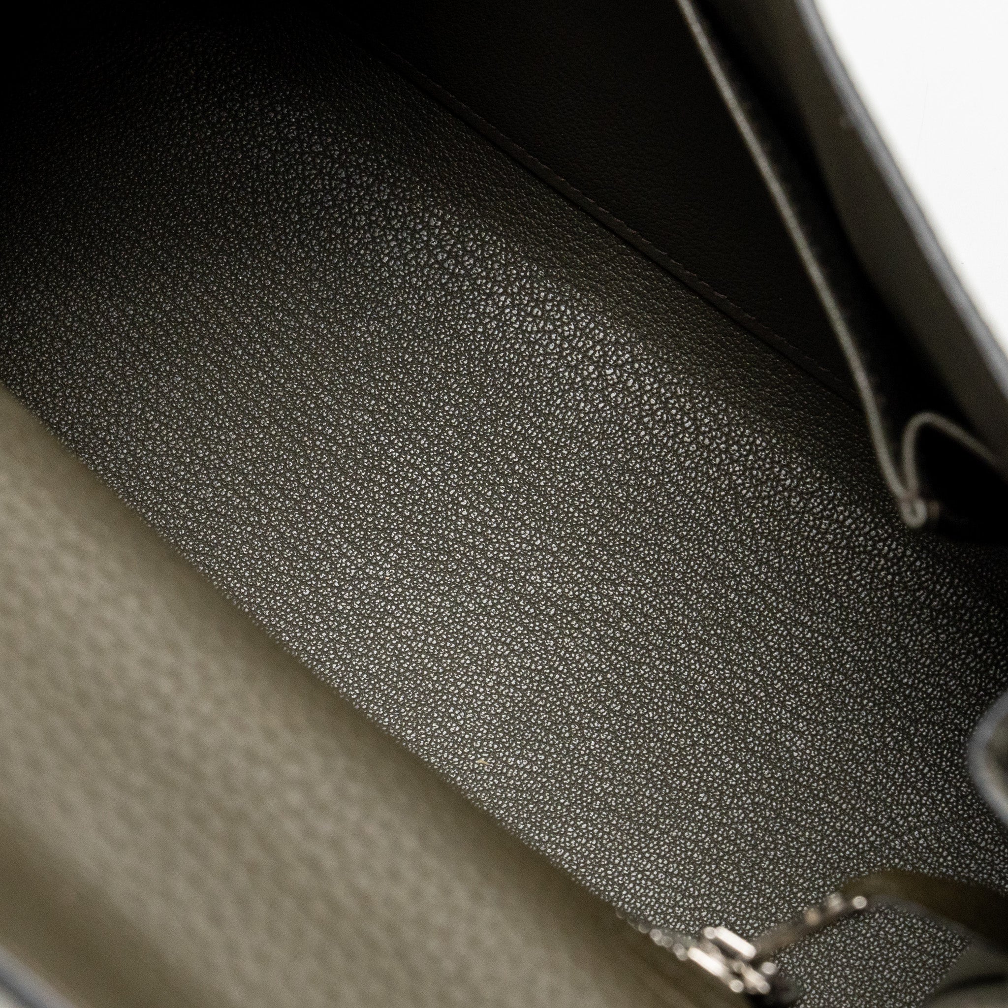 HERMES KELLY 25 TOGO C6 VERT DE GRIS SHW