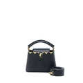 LOUIS VUITTON CAPUCINES MINI TAURILLON LIMITED EDITION BLACK GHW (NEW VERSION)