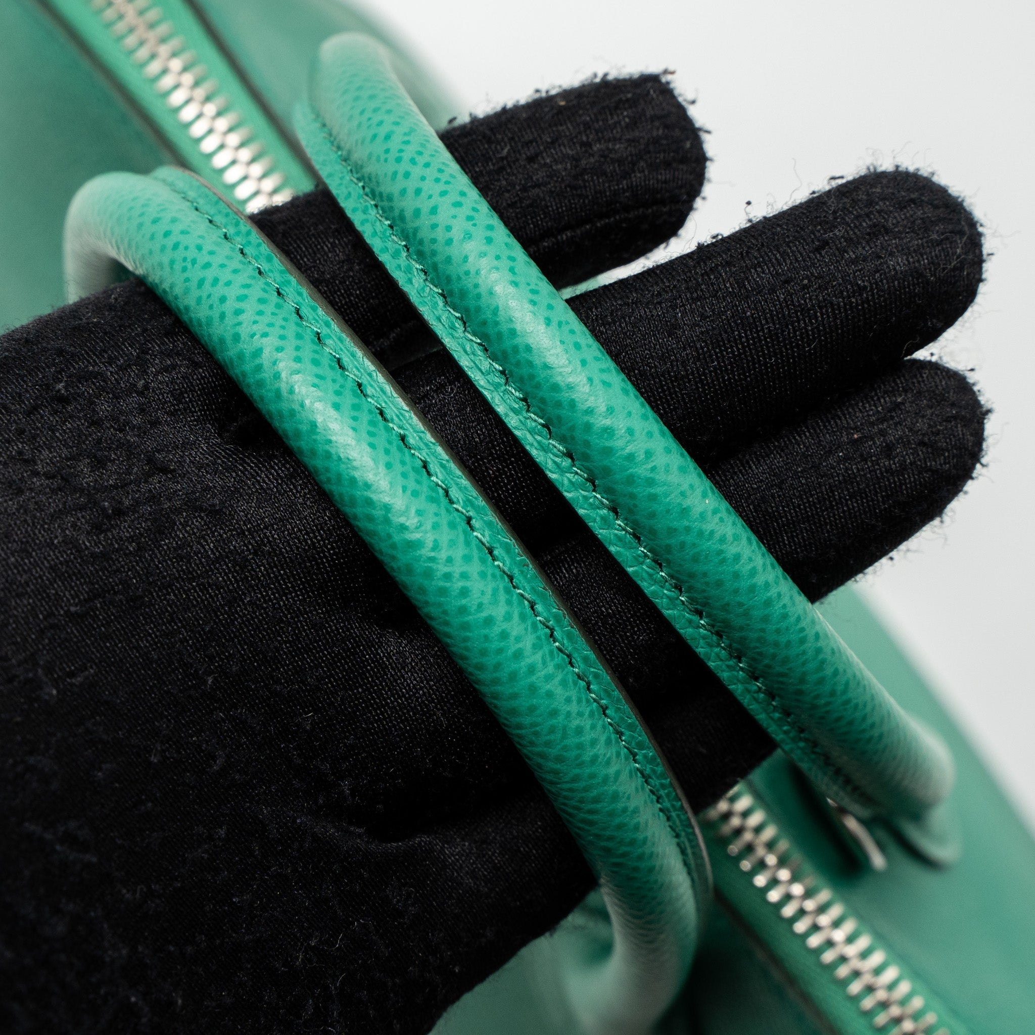 HERMES BOLIDE 25 EPSOM VERT JADE SHW